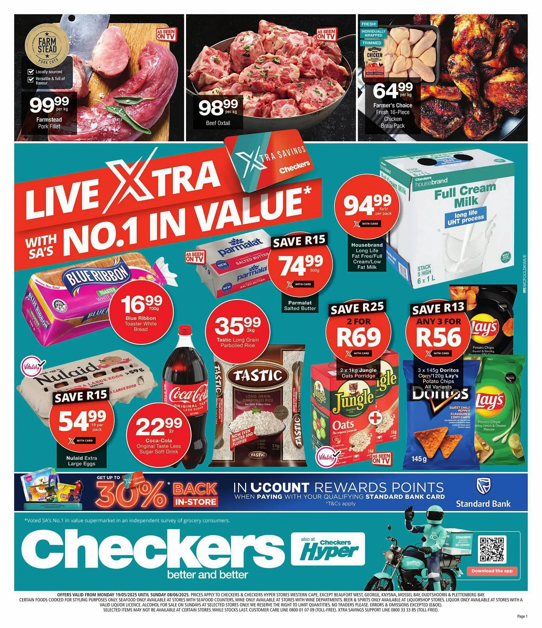 Checkers catalogue from 19 May to 8 June 2025 - Catalogue Page 1