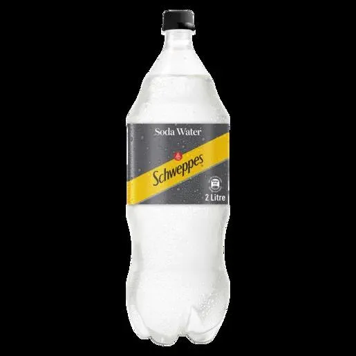 Schweppes Soda Water Bottle 2L