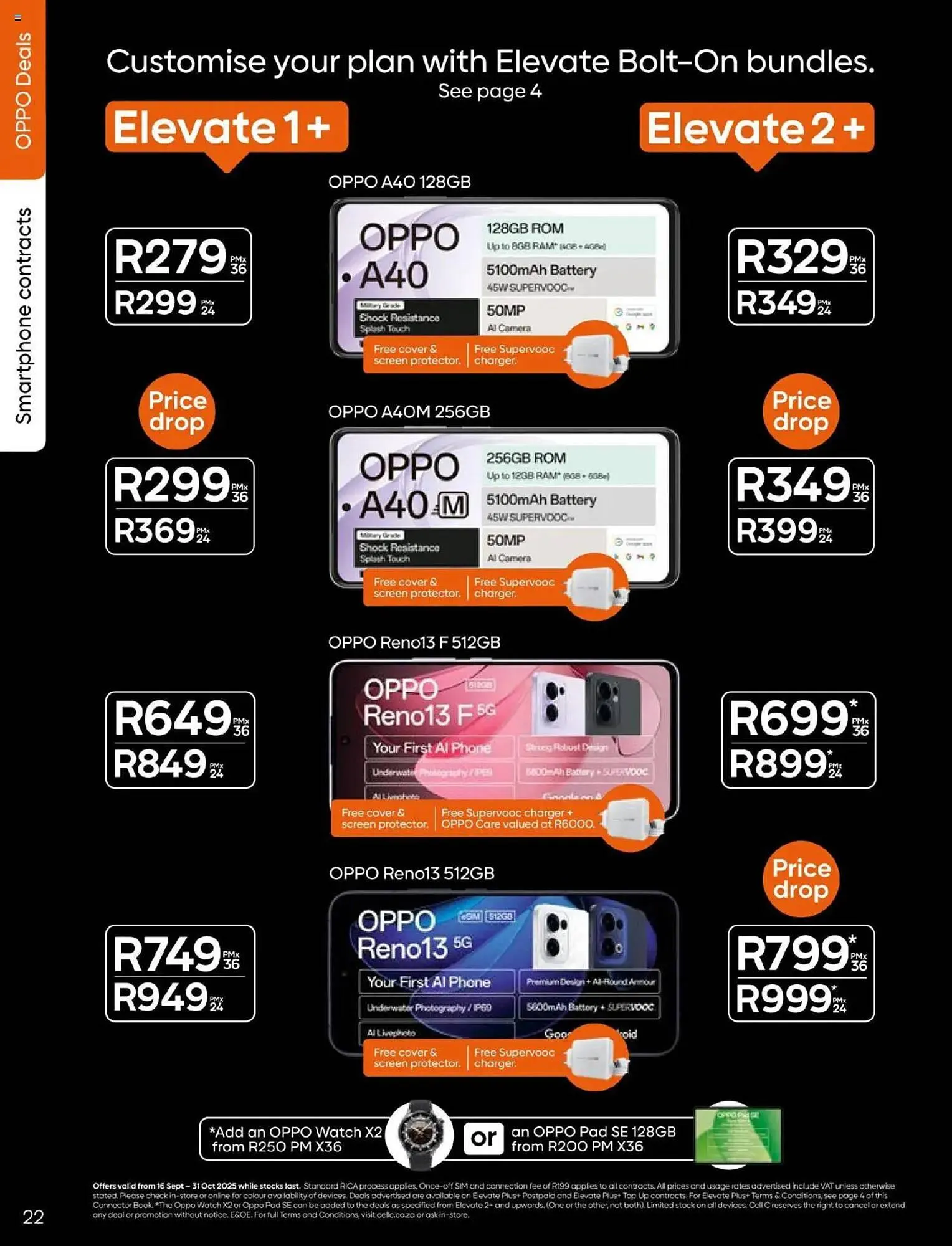 Cell C catalogue from 16 September to 31 October 2025 - Catalogue Page 22