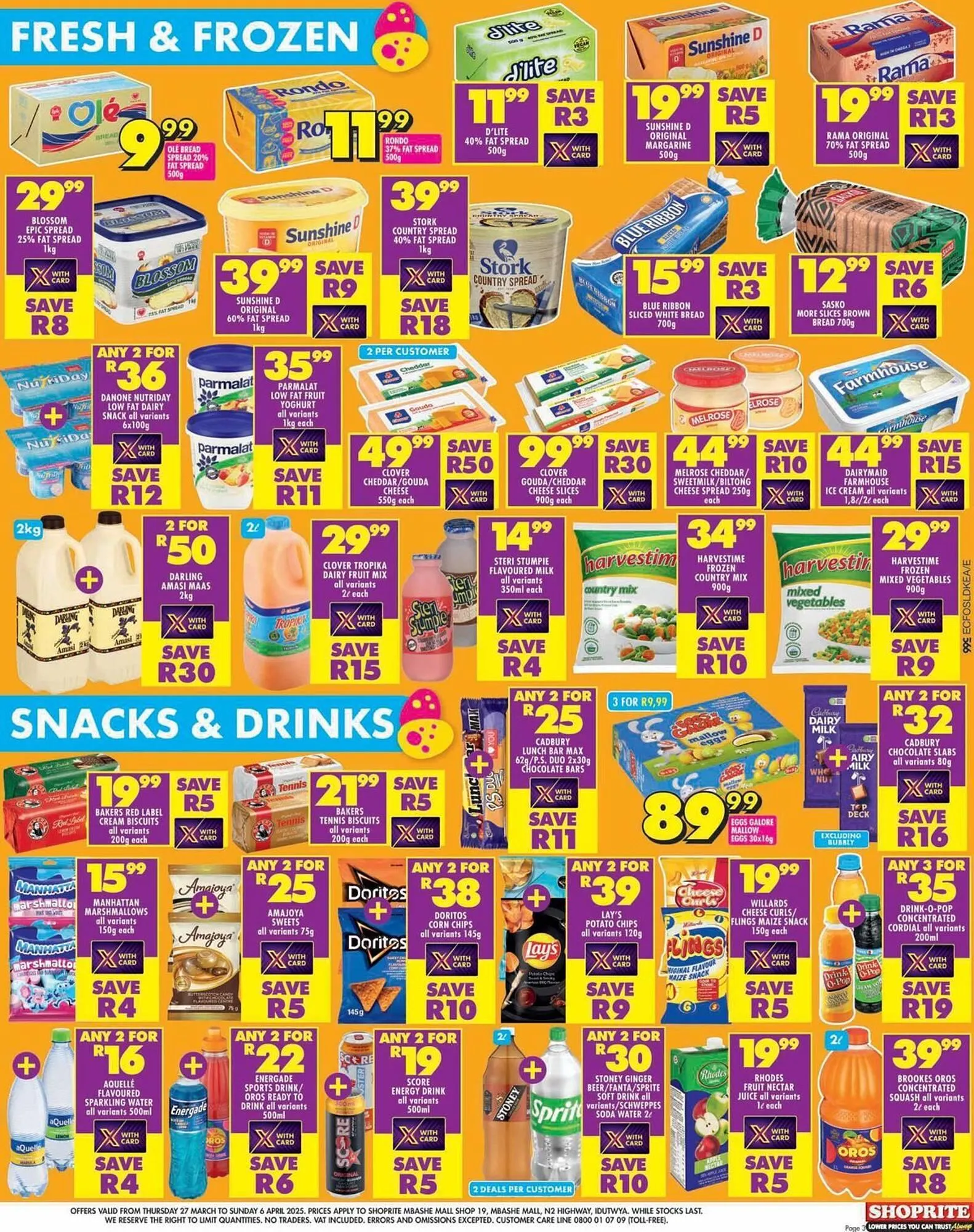 Shoprite catalogue from 27 March to 6 April 2025 - Catalogue Page 3
