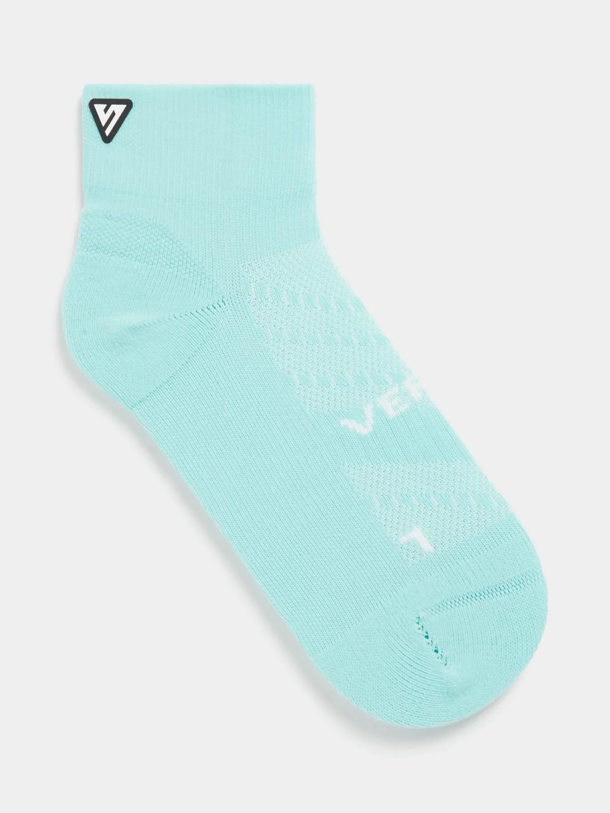 Versus Running Mint Quarter Socks