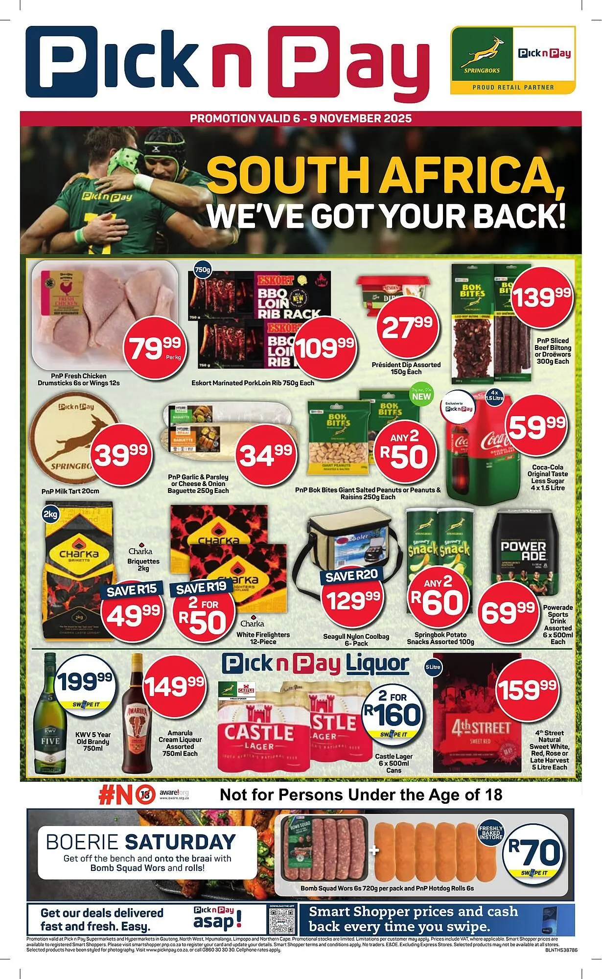Pick n Pay catalogue from 6 November to 9 November 2025 - Catalogue Page 1