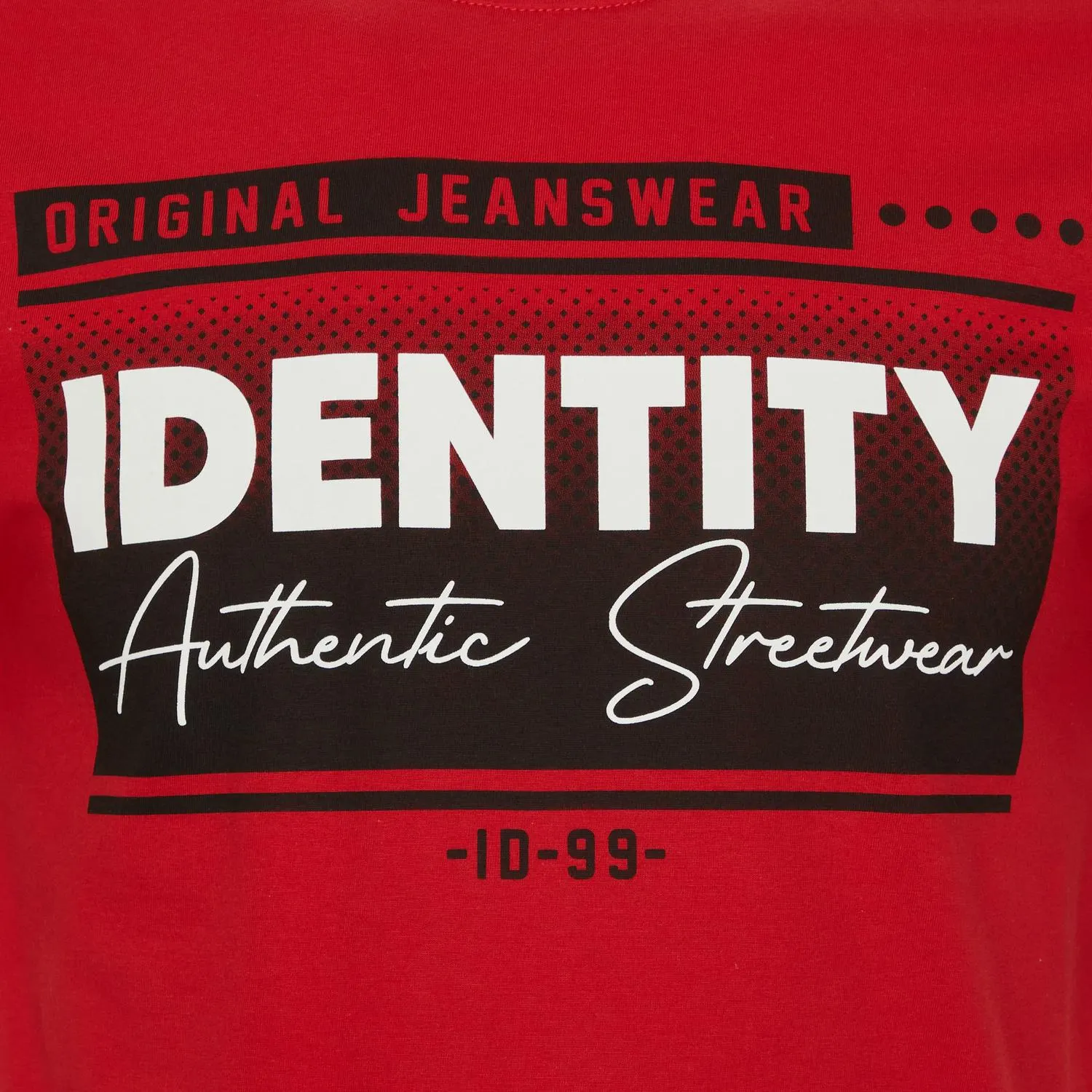 Red Branded T-shirt