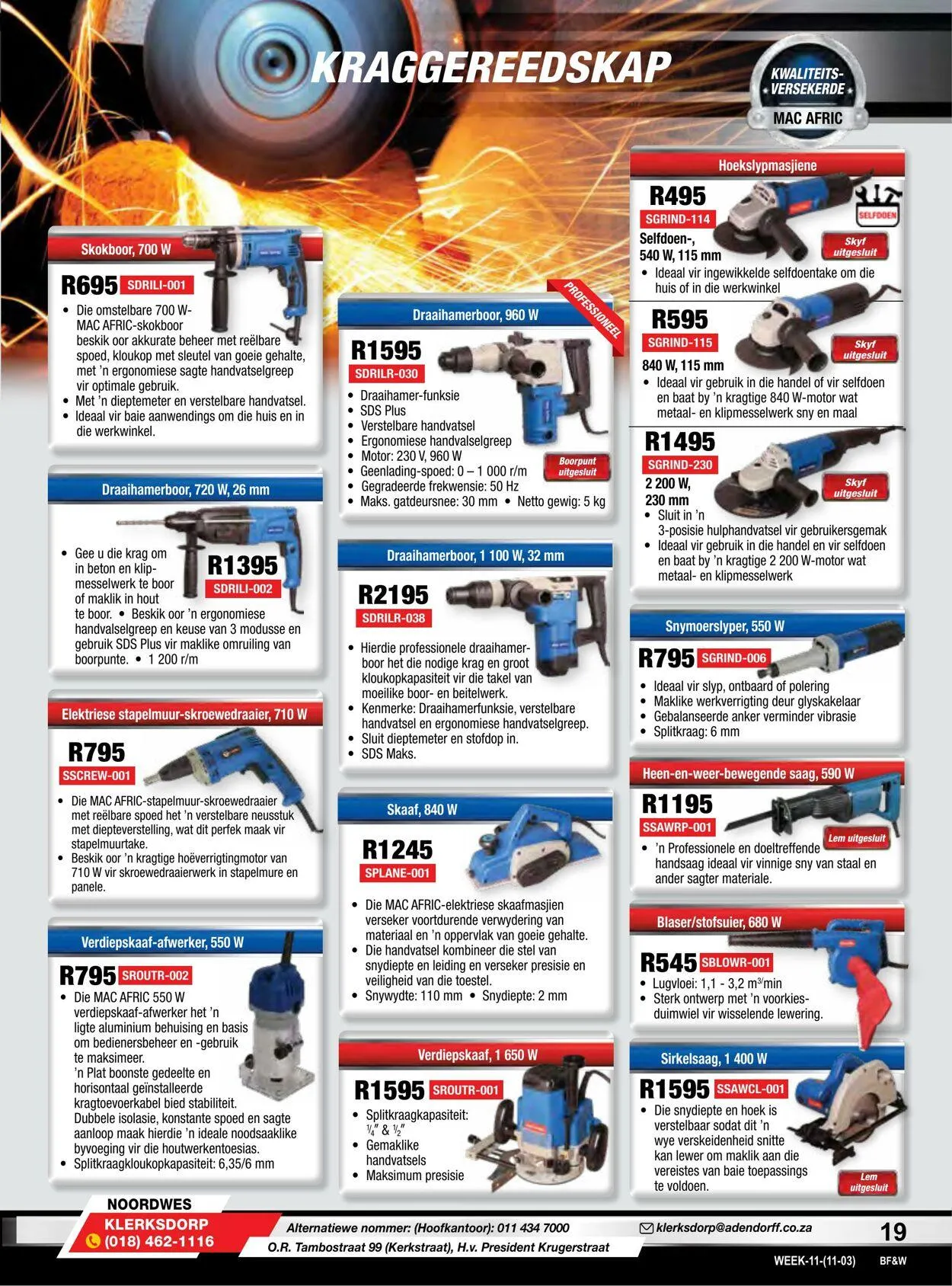 Adendorff Machinery Mart Current catalogue from 2 May to 16 May 2024 - Catalogue Page 21