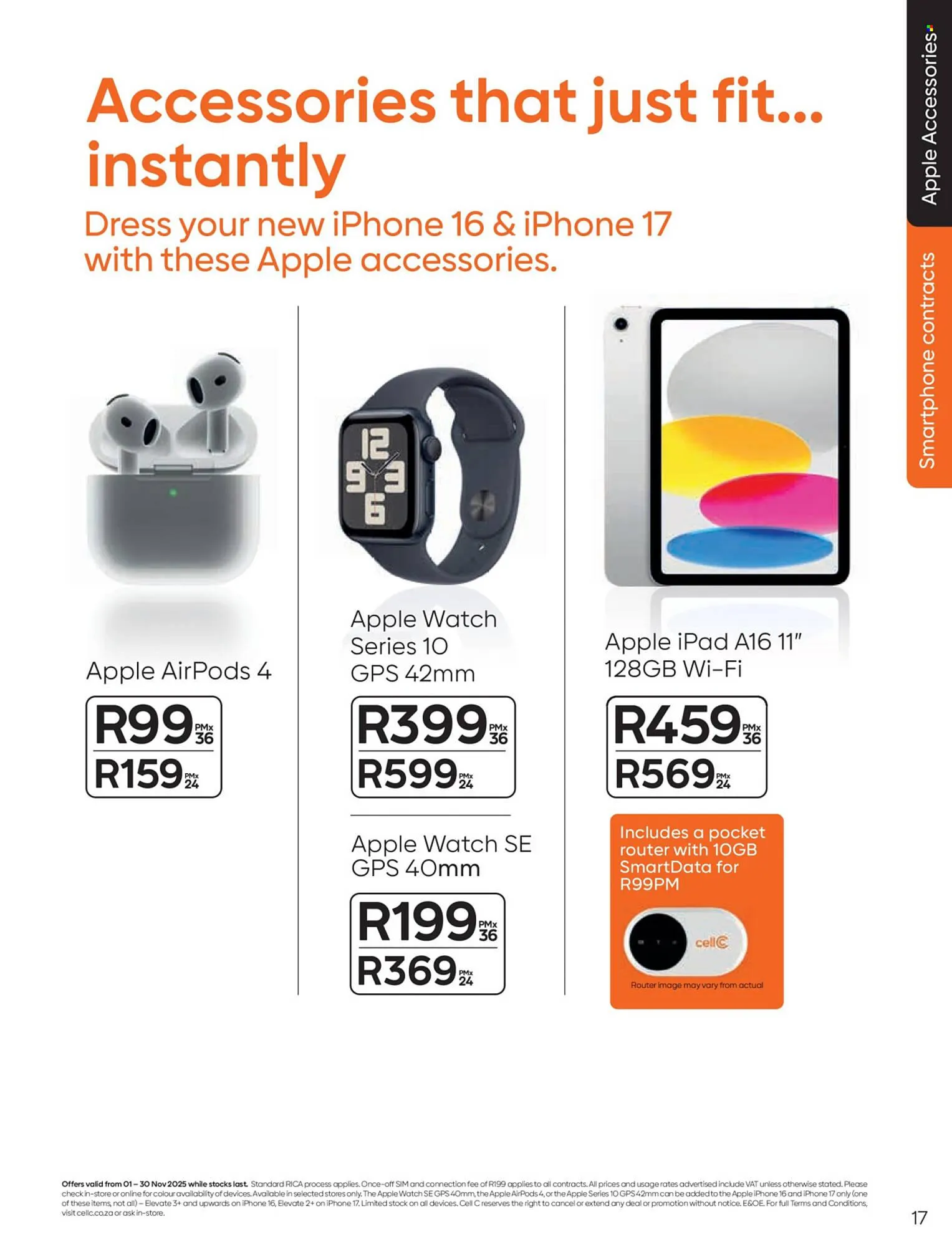 Cell C catalogue from 1 November to 30 November 2025 - Catalogue Page 19