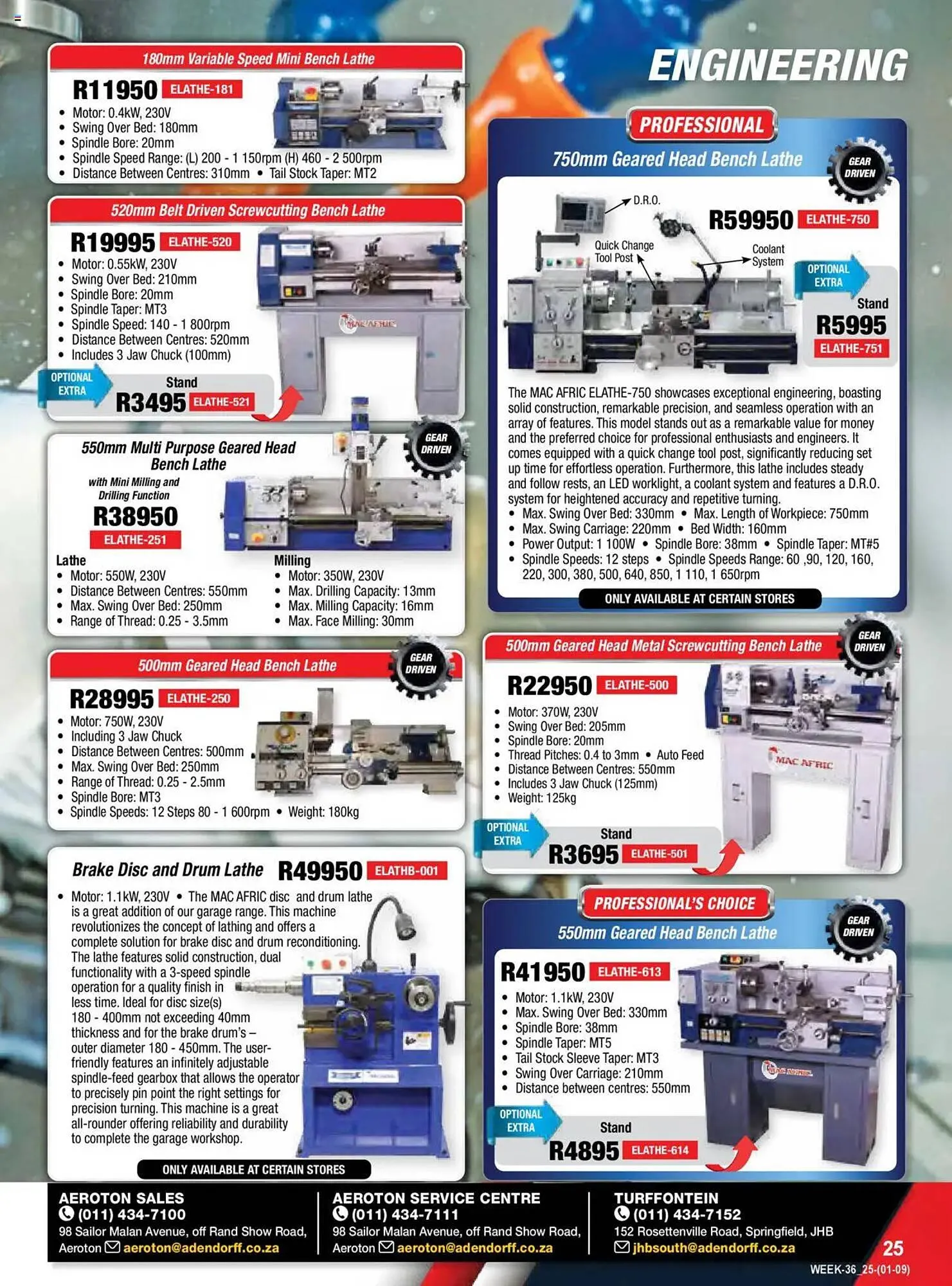 Adendorff Machinery Mart catalogue from 1 September to 30 September 2025 - Catalogue Page 27