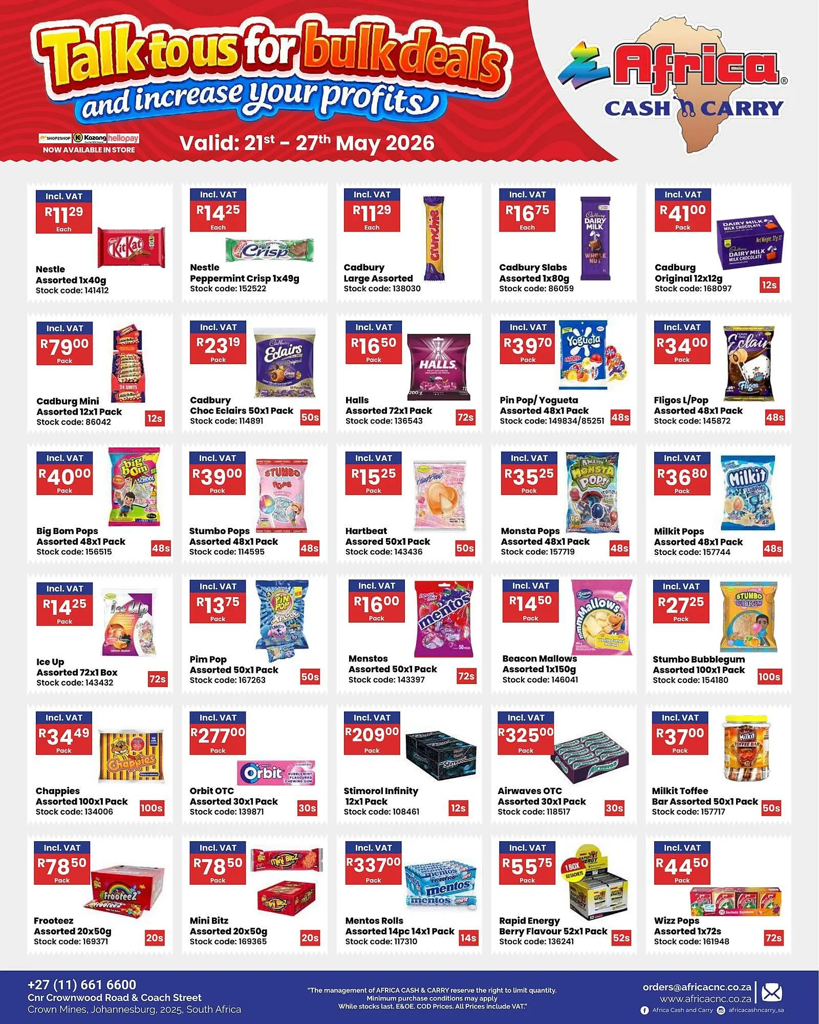 Africa Cash and Carry catalogue from 21 May to 27 May 2026 - Catalogue Page 23