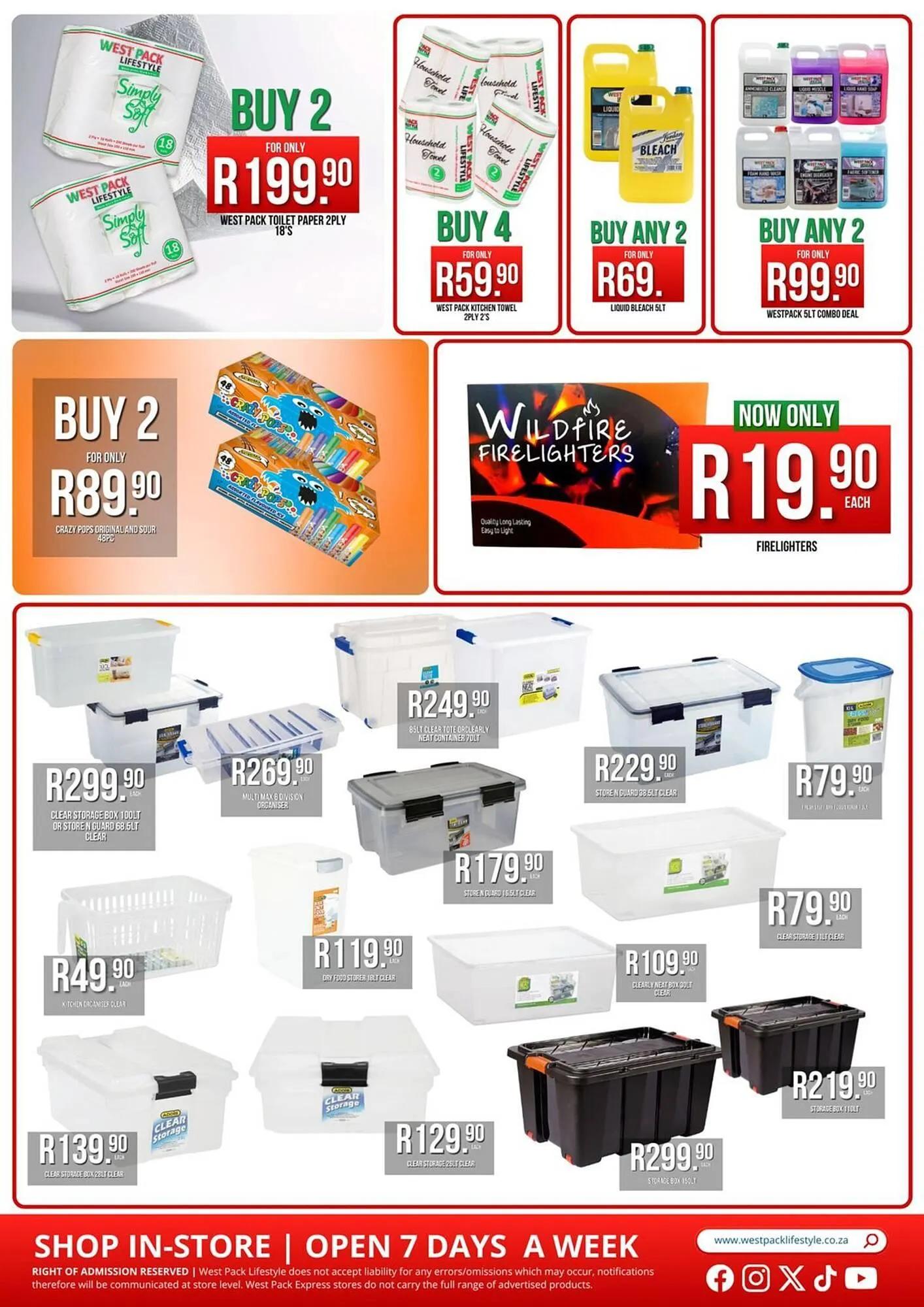 West Pack Lifestyle catalogue from 24 September to 20 October 2025 - Catalogue Page 2