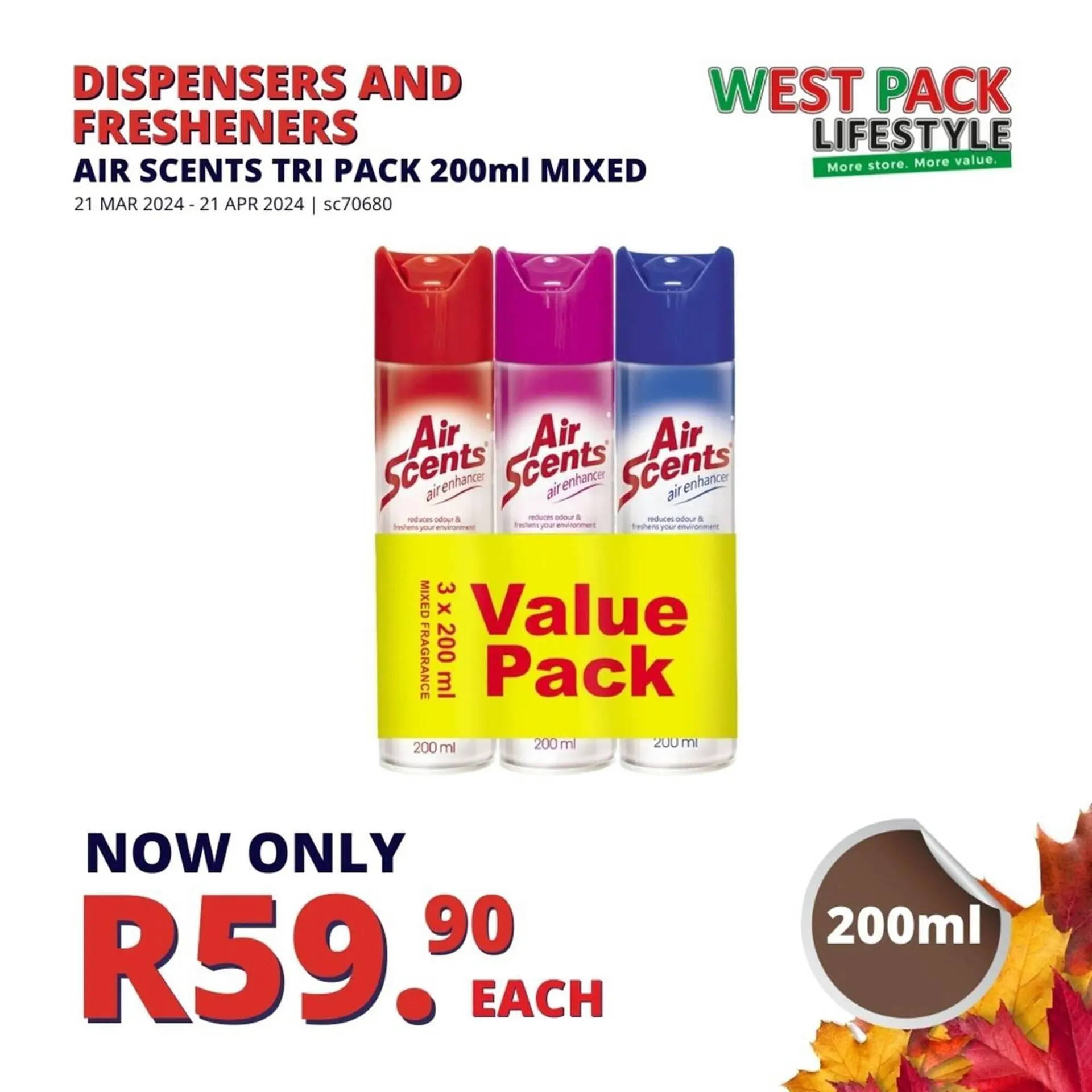 West Pack Lifestyle catalogue from 27 March to 21 April 2024 - Catalogue Page 7