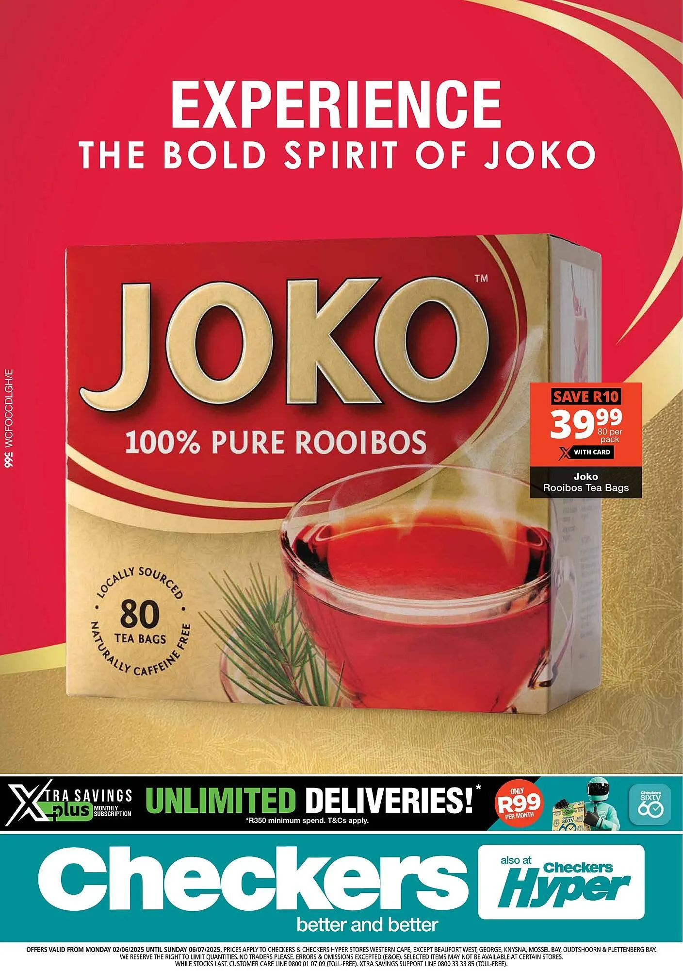 Checkers catalogue from 2 June to 6 July 2025 - Catalogue Page 1