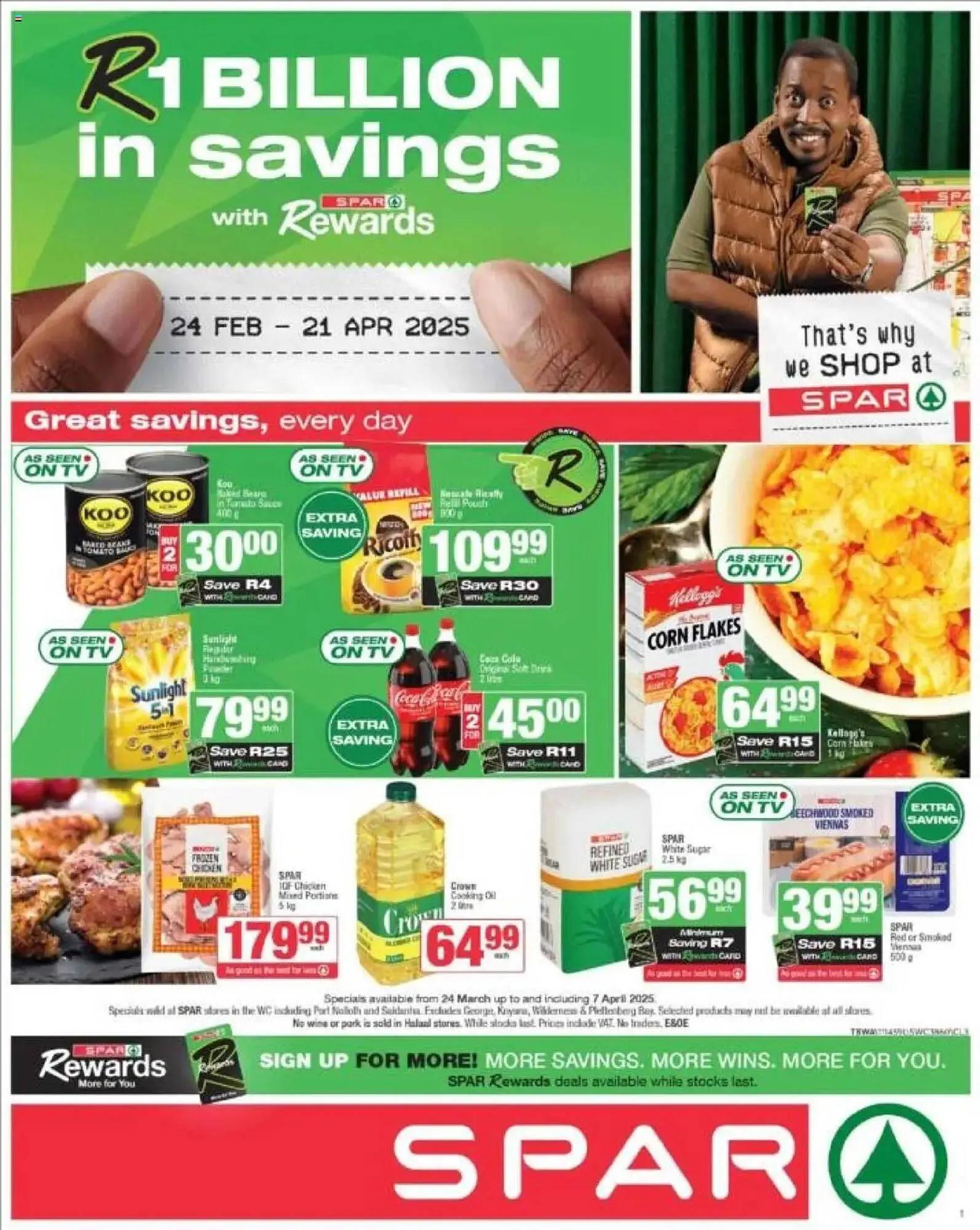 Spar catalogue from 24 March to 21 April 2025 - Catalogue Page 1