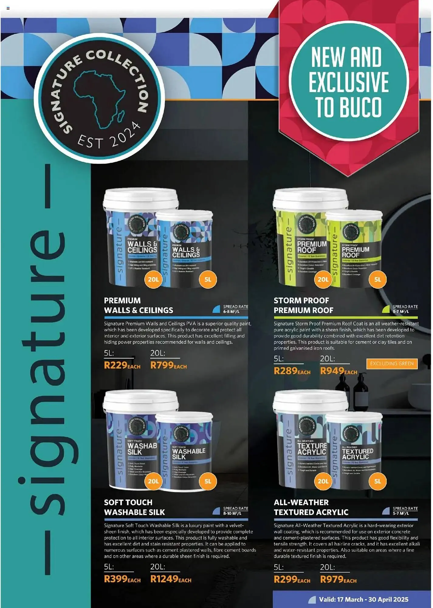 BUCO catalogue from 17 March to 30 April 2025 - Catalogue Page 1