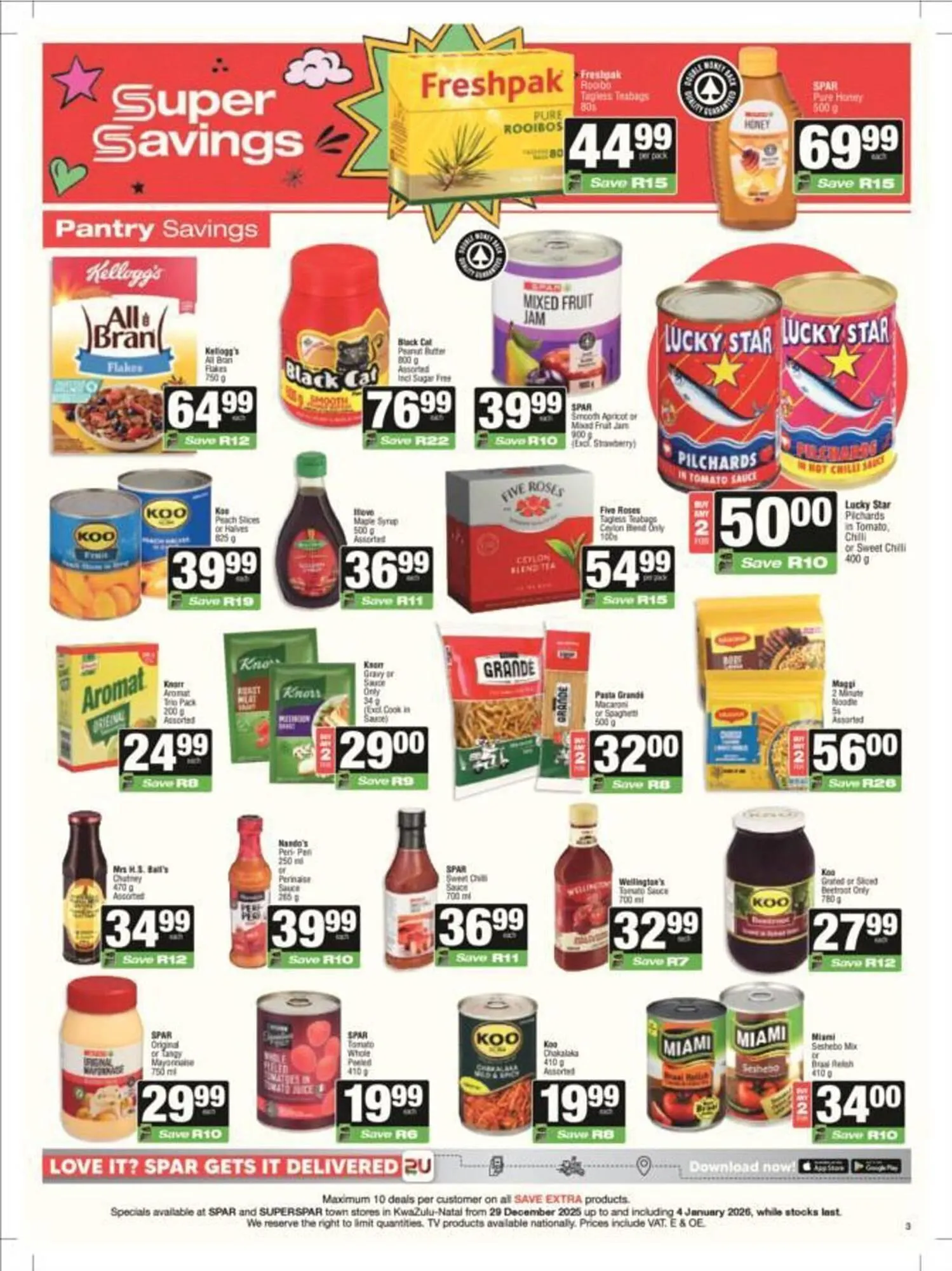 Spar catalogue from 29 December to 4 January 2026 - Catalogue Page 3