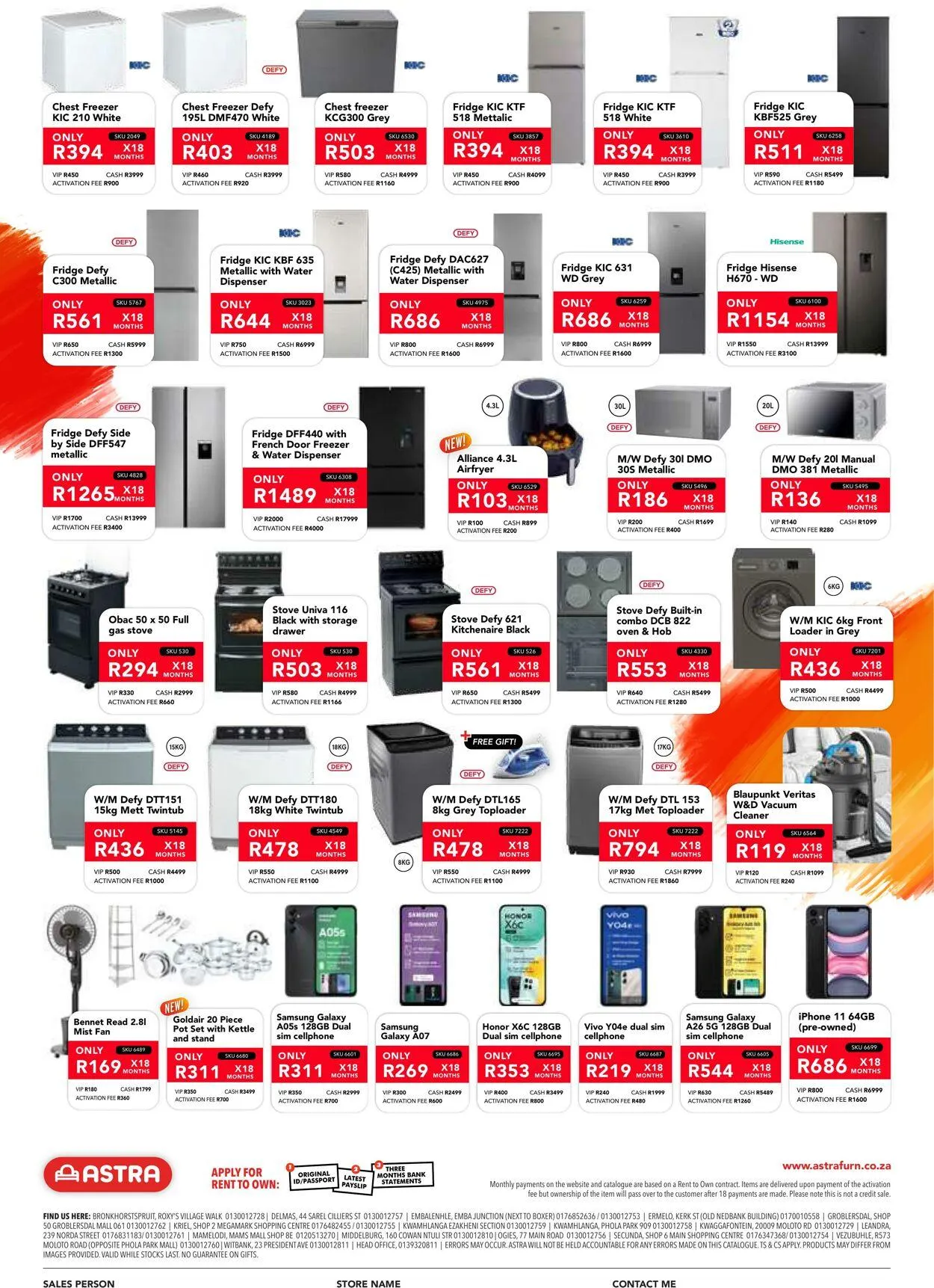 Astra Furnishers from 1 September to 31 October 2025 - Catalogue Page 4