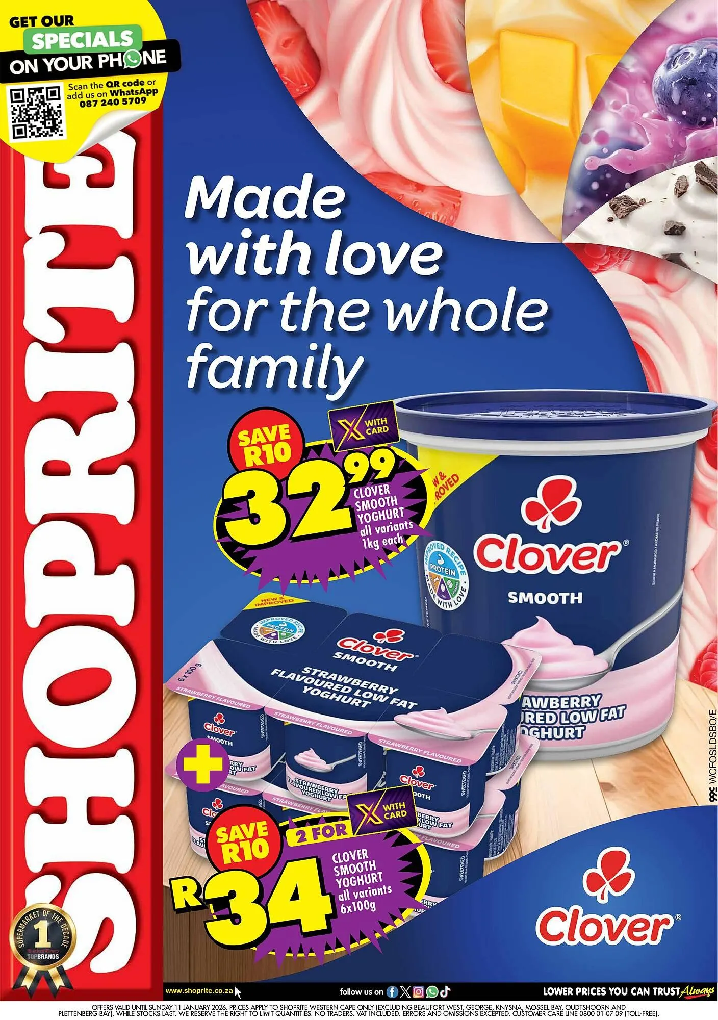Shoprite catalogue from 8 December to 11 January 2026 - Catalogue Page 1