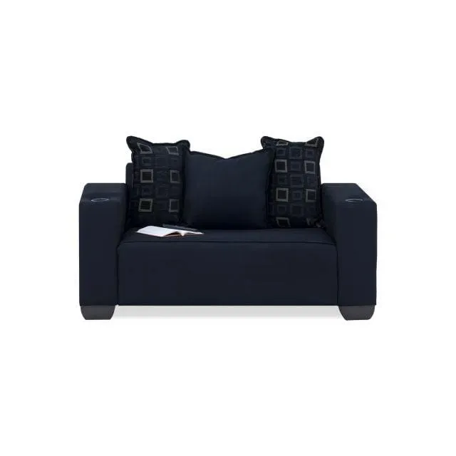 April 2 Seater Couch with Cupholders