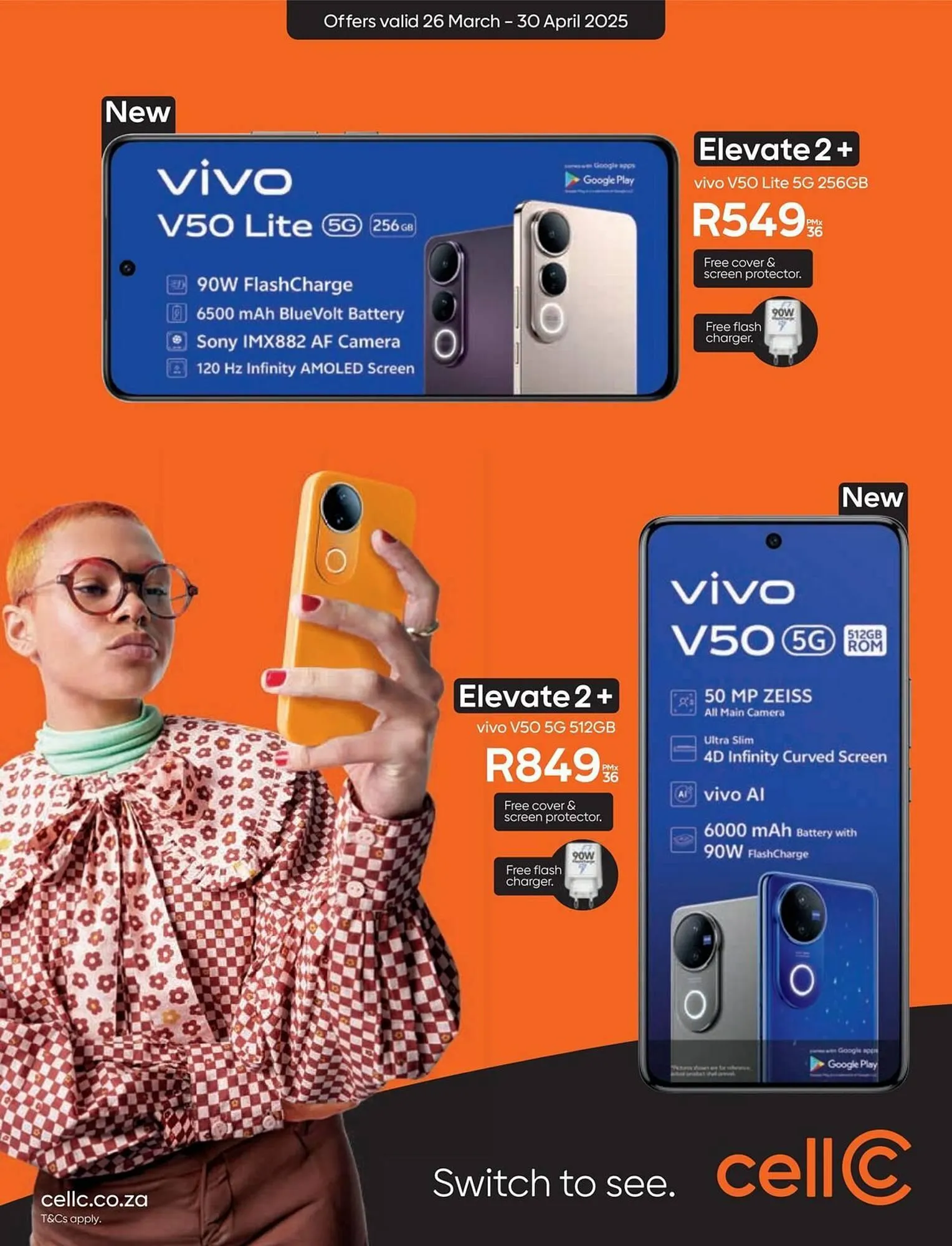 Cell C catalogue from 26 March to 1 April 2025 - Catalogue Page 46