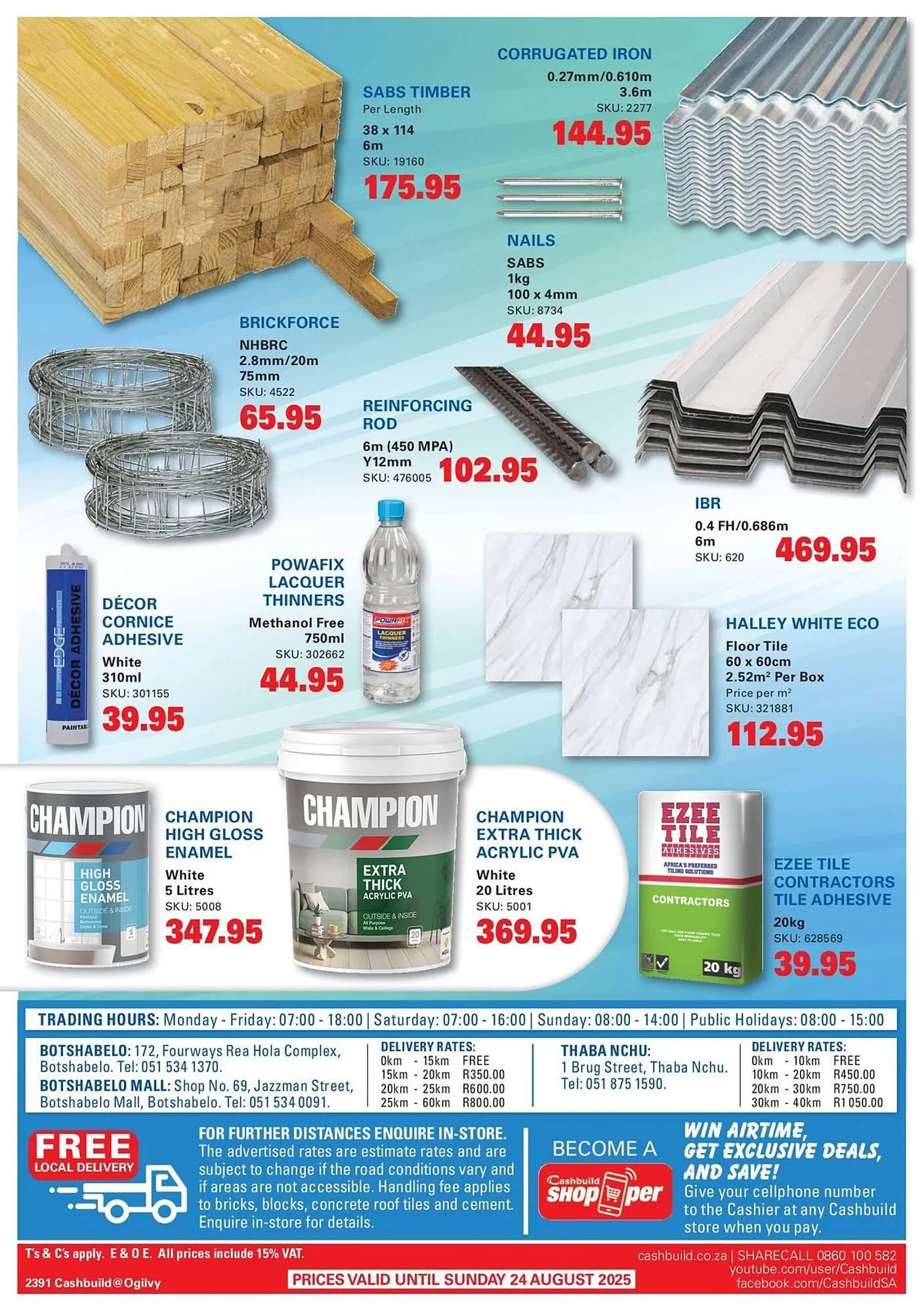 Cashbuild catalogue from 22 July to 24 August 2025 - Catalogue Page 2