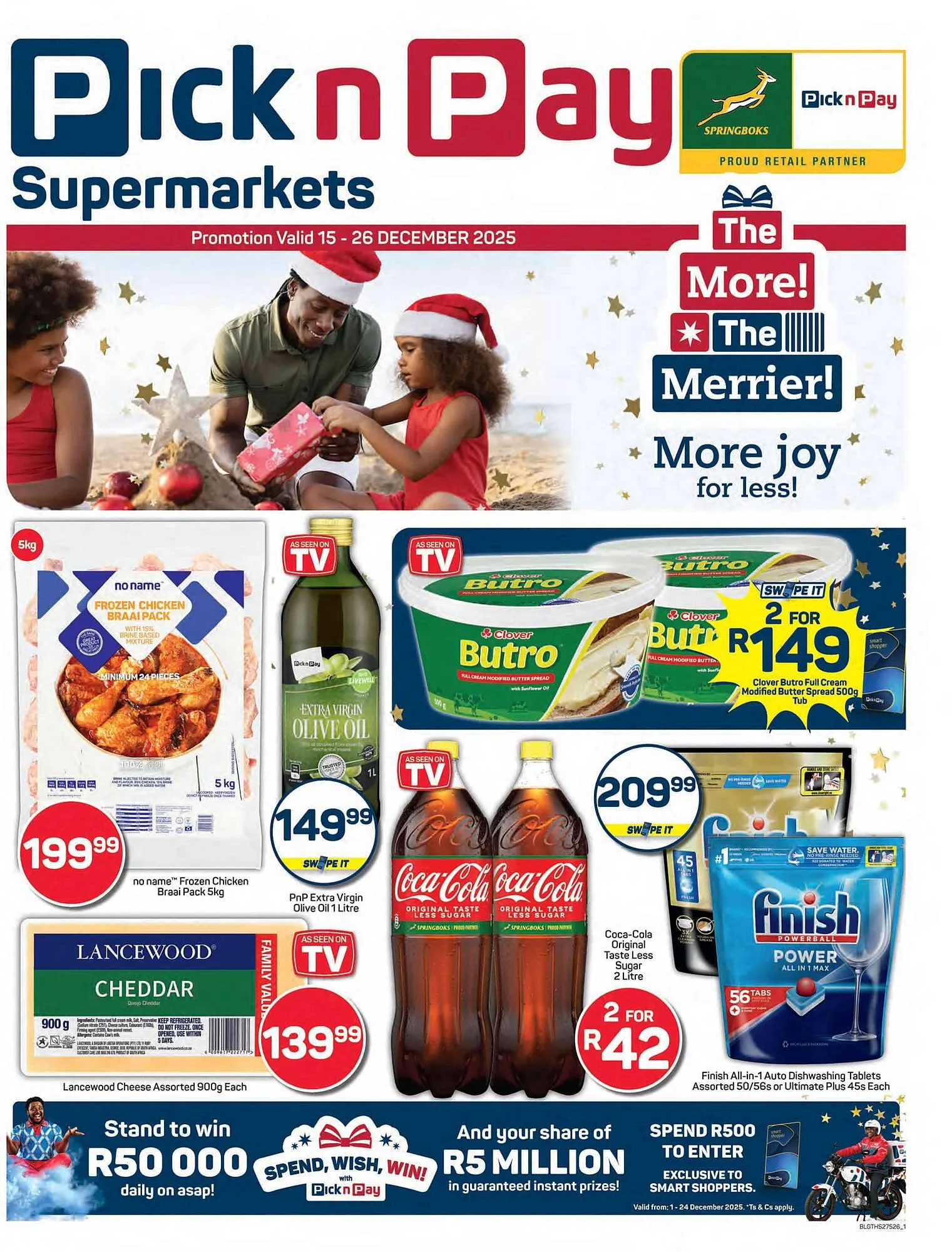 Pick n Pay catalogue from 15 December to 26 December 2025 - Catalogue Page 1