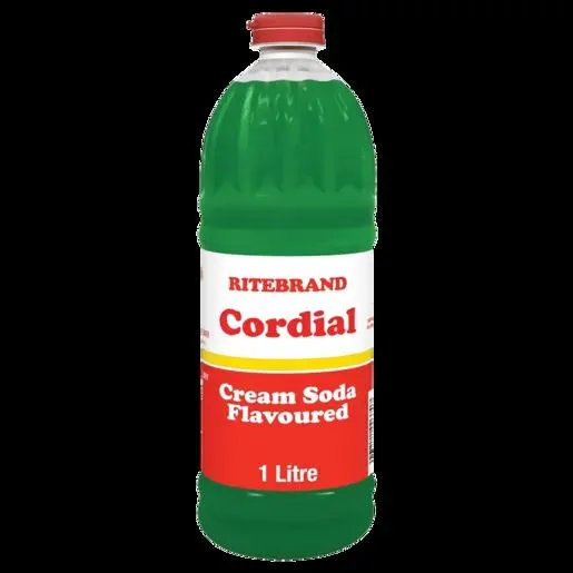Ritebrand Cream Soda Flavoured Cordial 1L