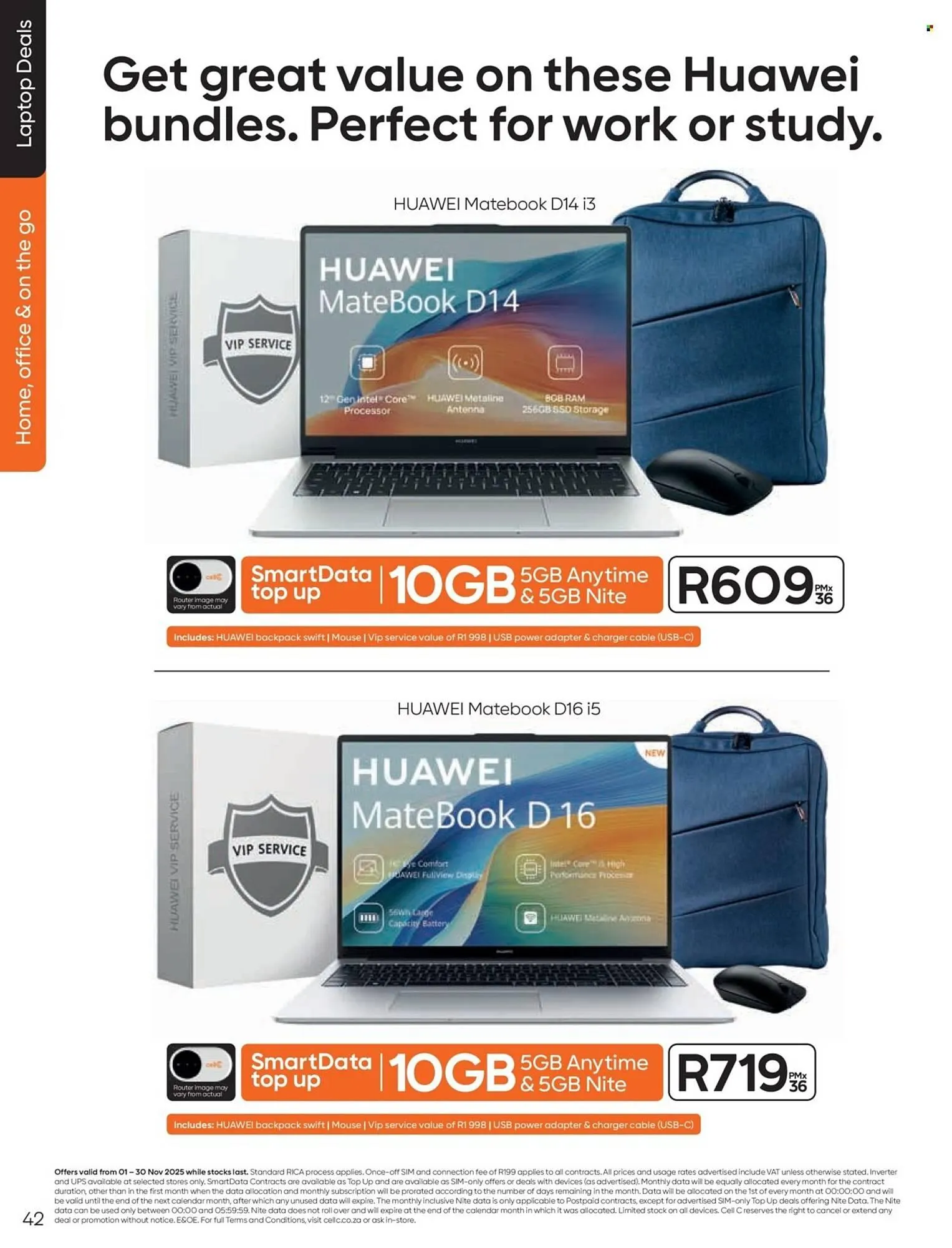 Cell C catalogue from 1 November to 30 November 2025 - Catalogue Page 44