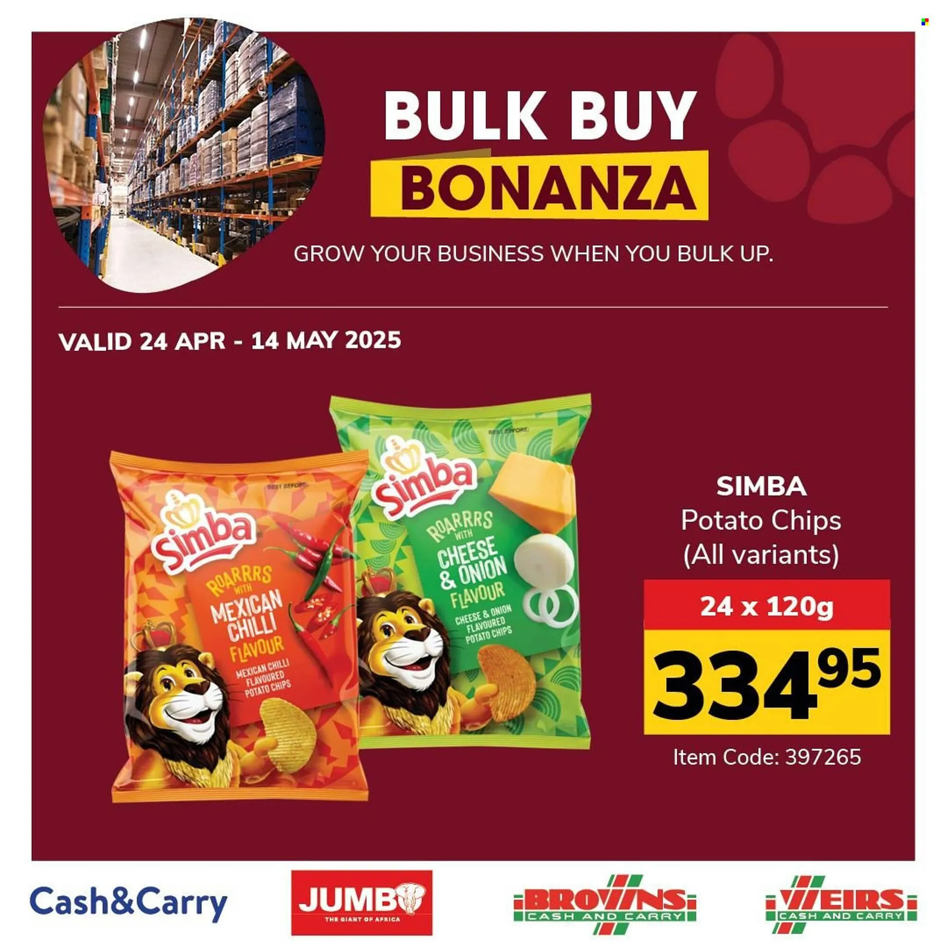 Jumbo catalogue from 24 April to 14 May 2025 - Catalogue Page 1