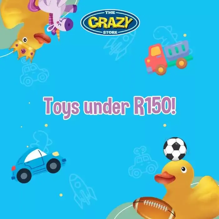 Toys under R150! from 25 September to 9 October 2024 - Catalogue Page 1