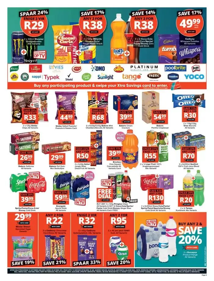 Checkers weekly specials from 23 September to 6 October 2024 - Catalogue Page 9