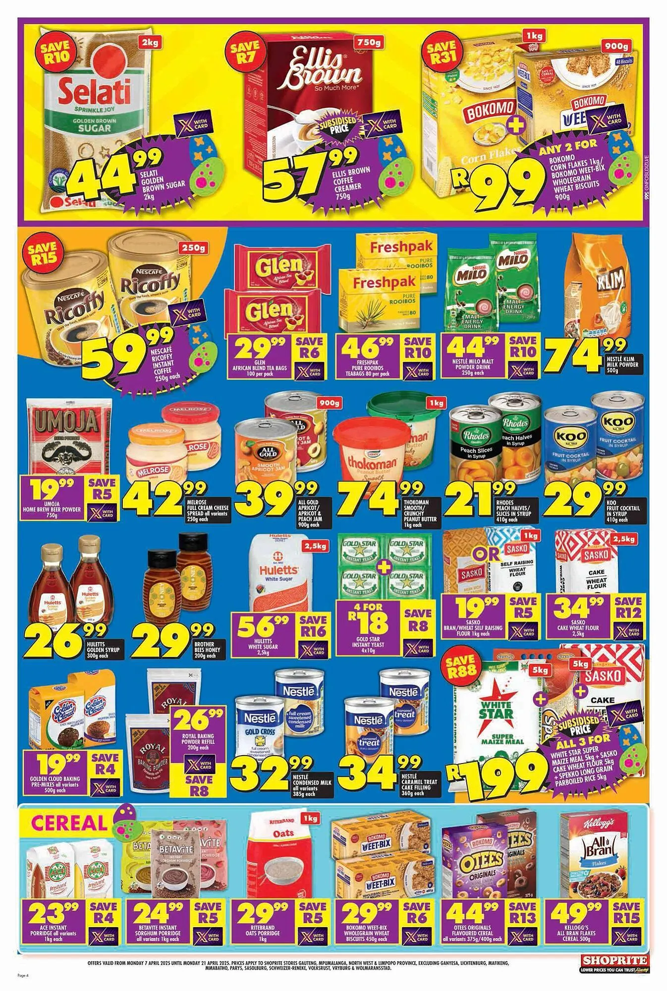 Shoprite catalogue from 7 April to 21 April 2025 - Catalogue Page 4
