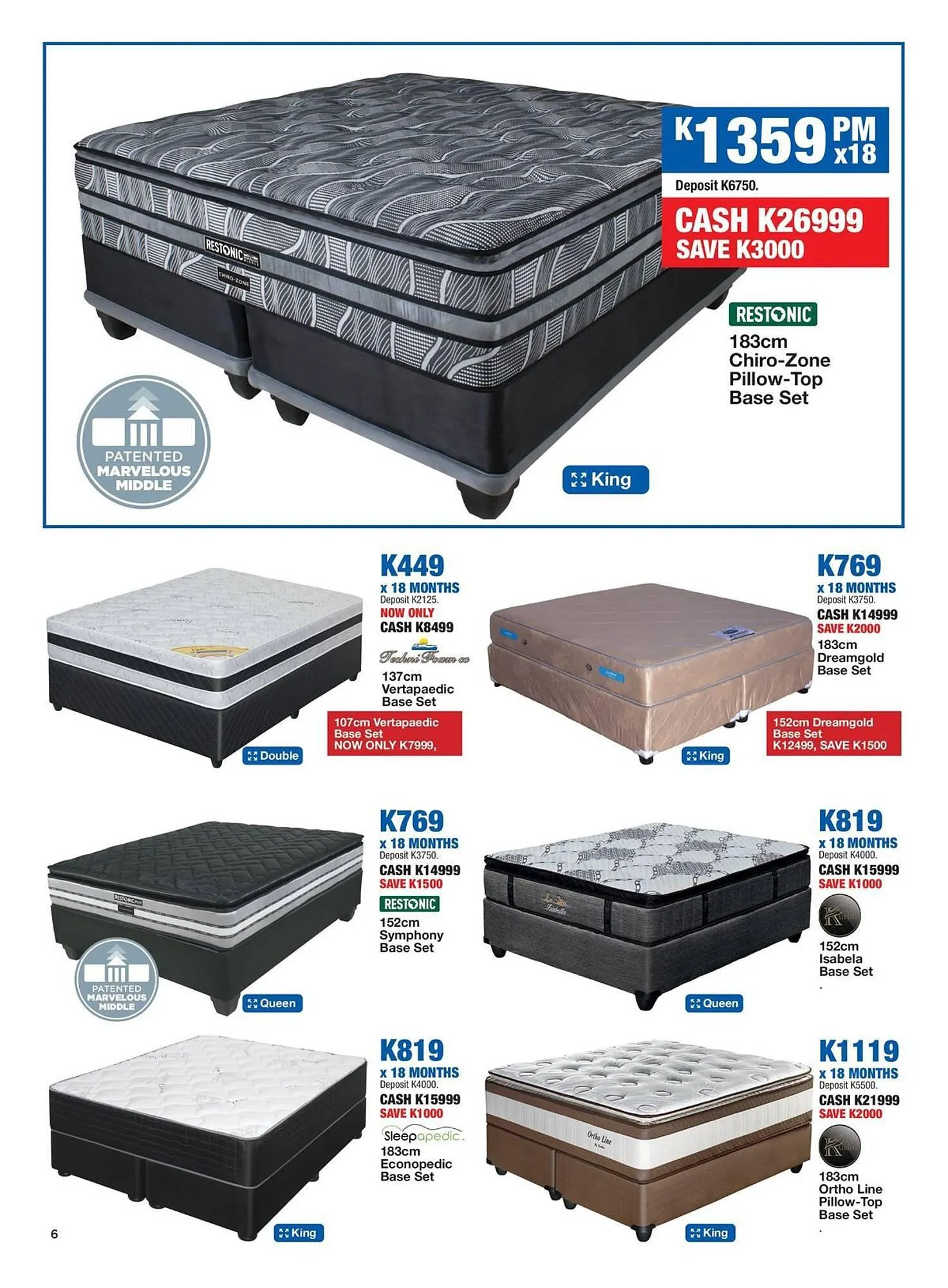 OK Furniture catalogue from 21 July to 10 August 2025 - Catalogue Page 6