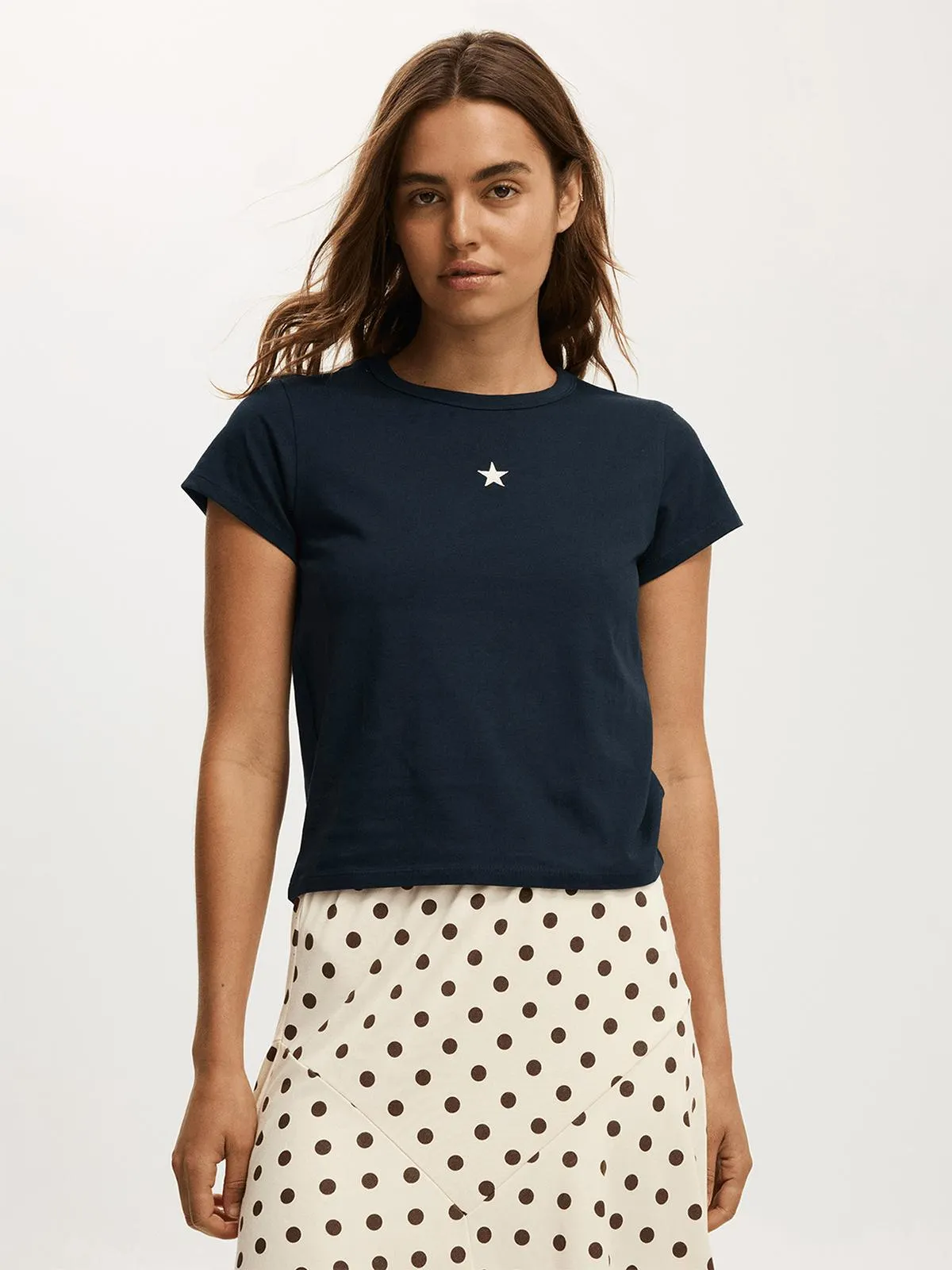 Women's Cotton On Navy The Original Graphic T-shirt