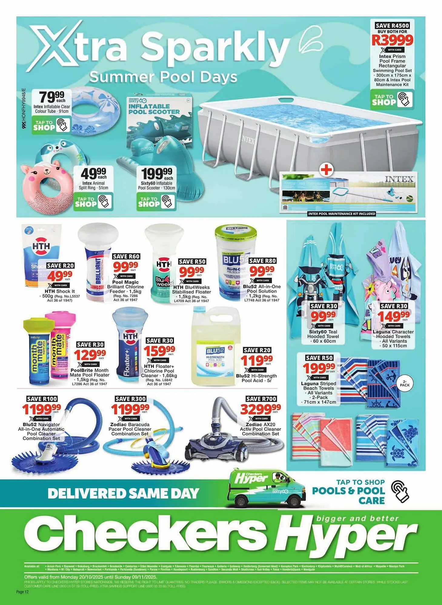 Checkers catalogue from 20 October to 9 November 2025 - Catalogue Page 12