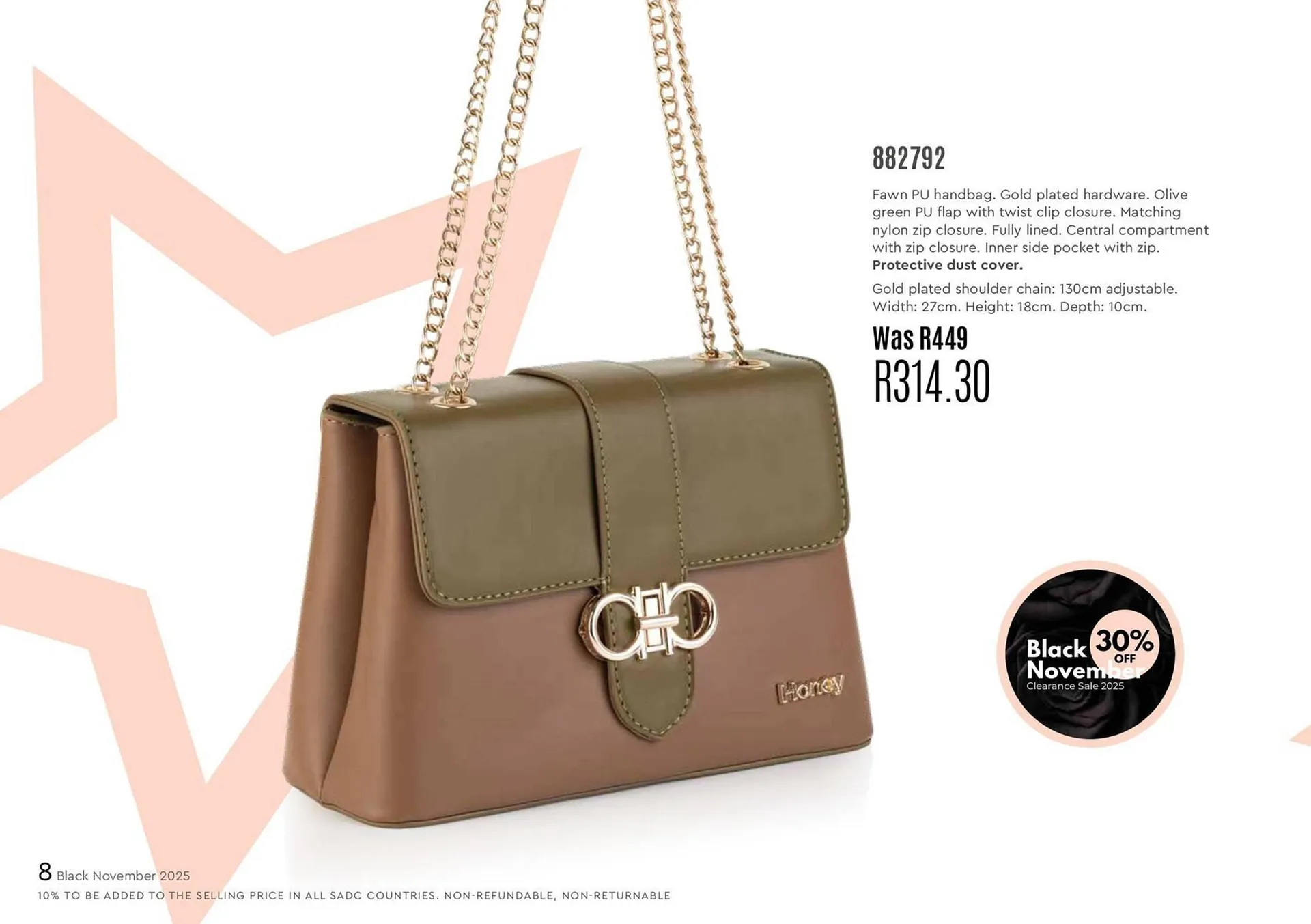 Honey Fashion Accessories catalogue from 4 November to 10 November 2025 - Catalogue Page 10