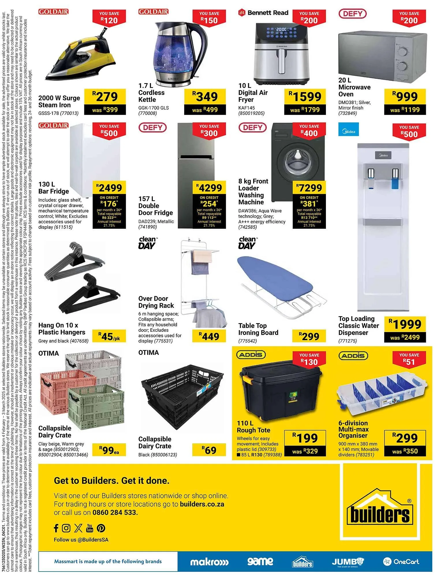 Builders Warehouse catalogue from 4 February to 3 March 2025 - Catalogue Page 8