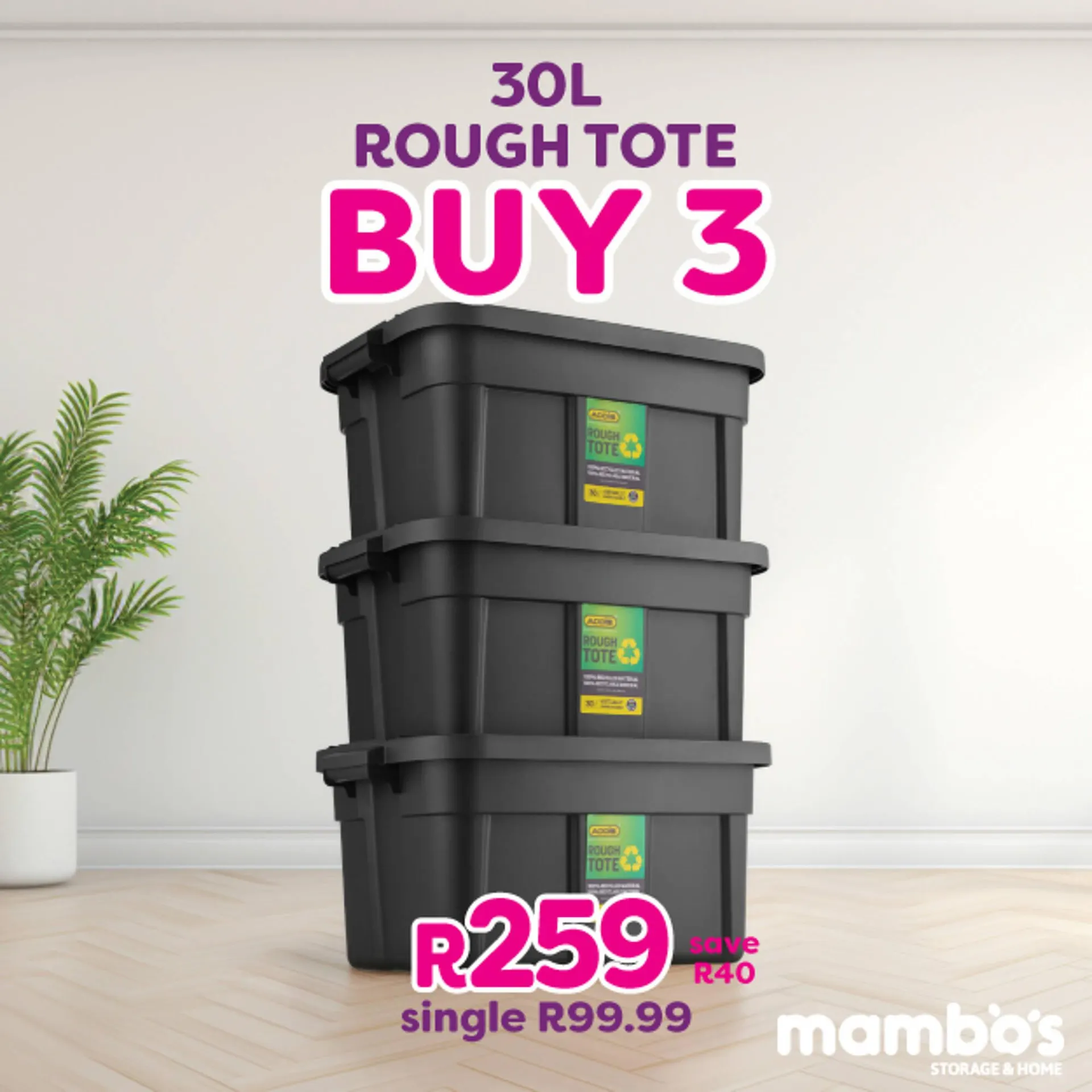 Mambo's Plastics Warehouse catalogue from 7 August to 20 August 2025 - Catalogue Page 1