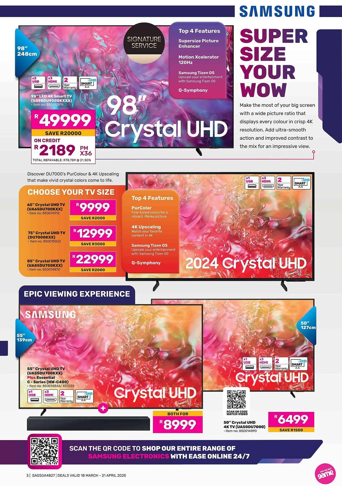 Game catalogue from 18 March to 28 April 2025 - Catalogue Page 3