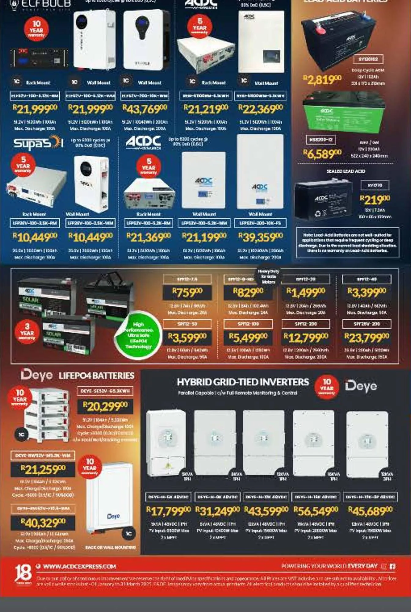 ACDC Express catalogue from 26 January to 31 March 2025 - Catalogue Page 6