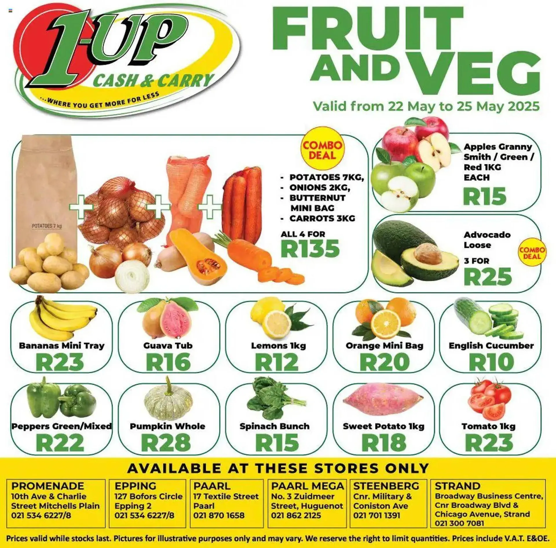 1UP catalogue from 22 May to 25 May 2025 - Catalogue Page 1