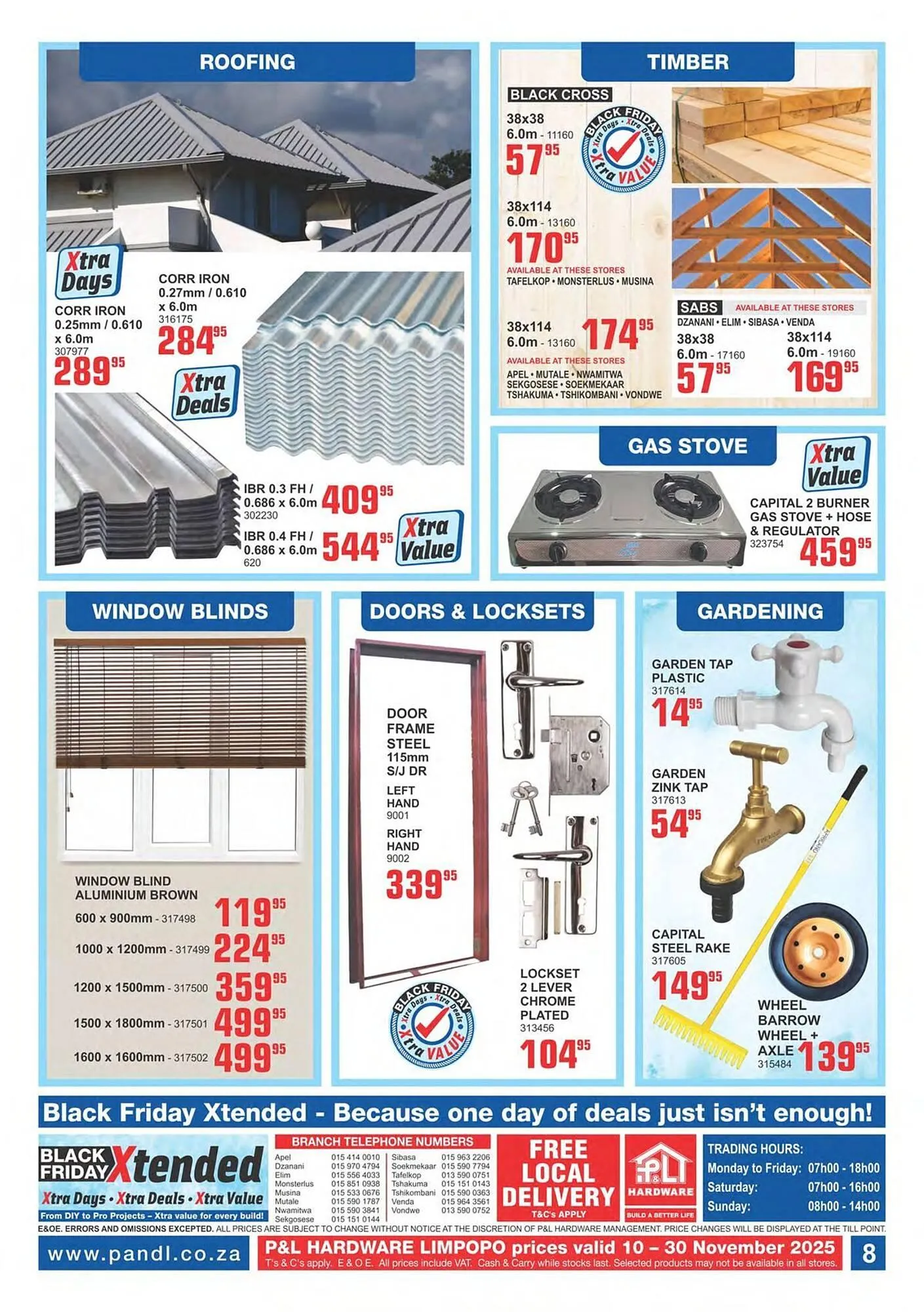 Cashbuild catalogue from 10 November to 30 November 2025 - Catalogue Page 8