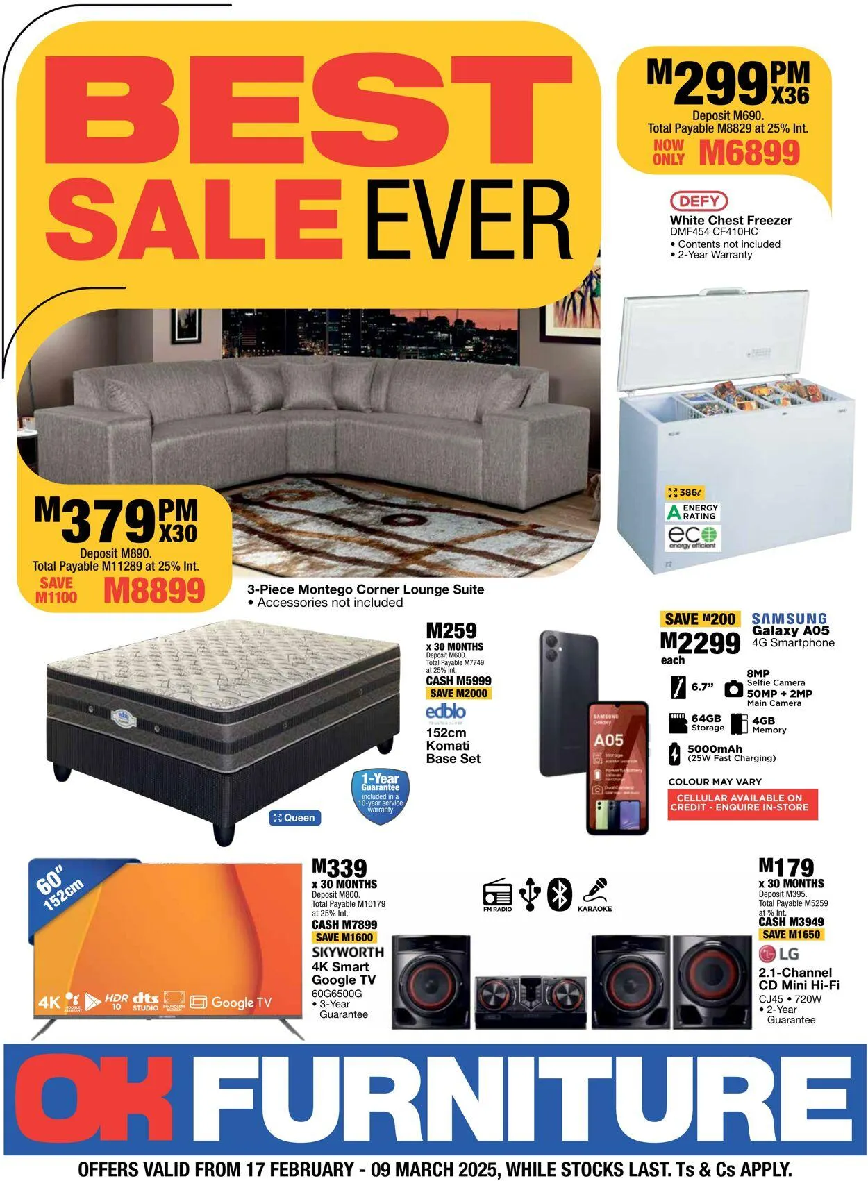 OK Furniture Current catalogue from 23 March to 6 April 2025 - Catalogue Page 1