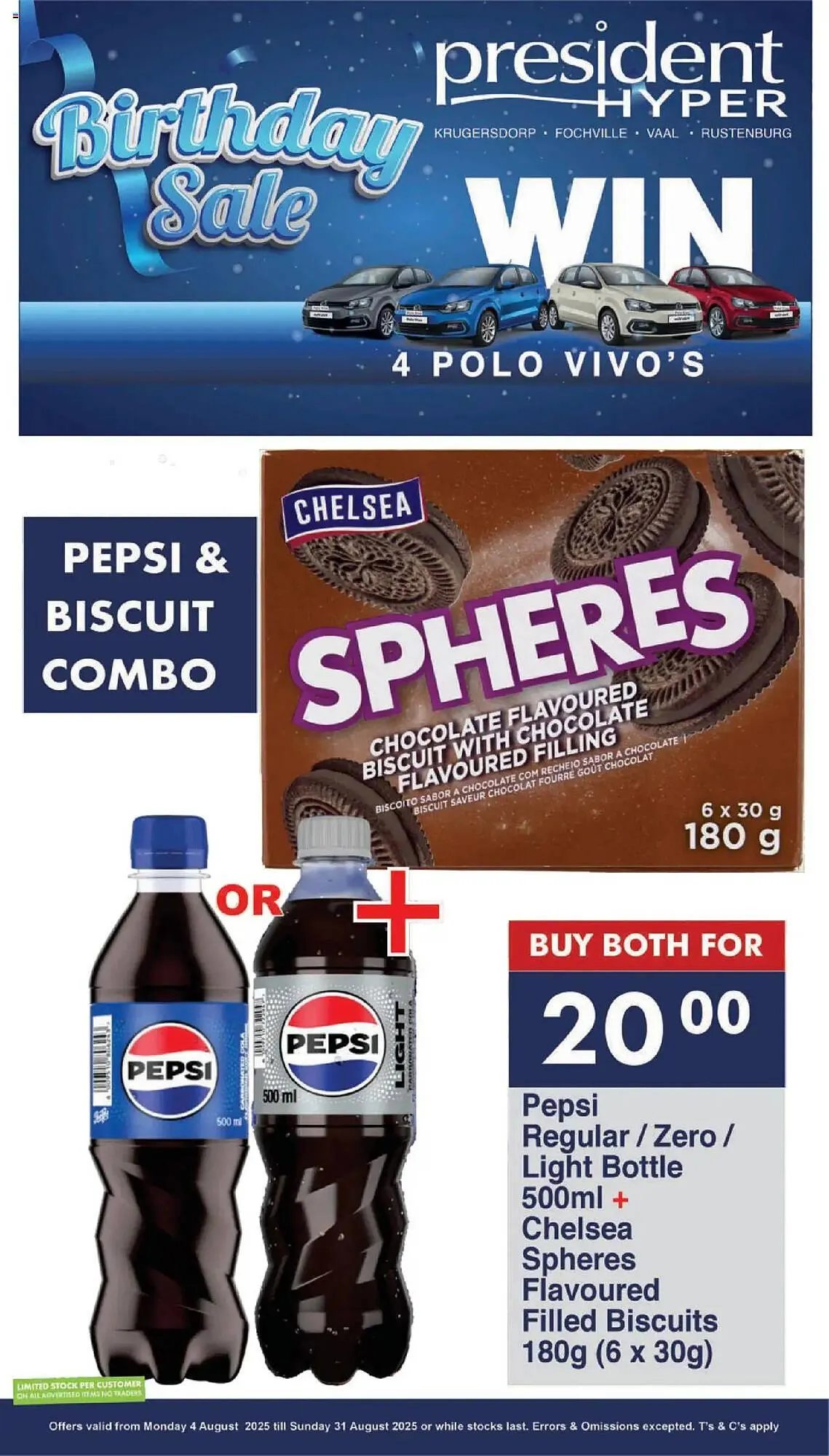 President Hyper catalogue from 4 August to 31 August 2025 - Catalogue Page 5