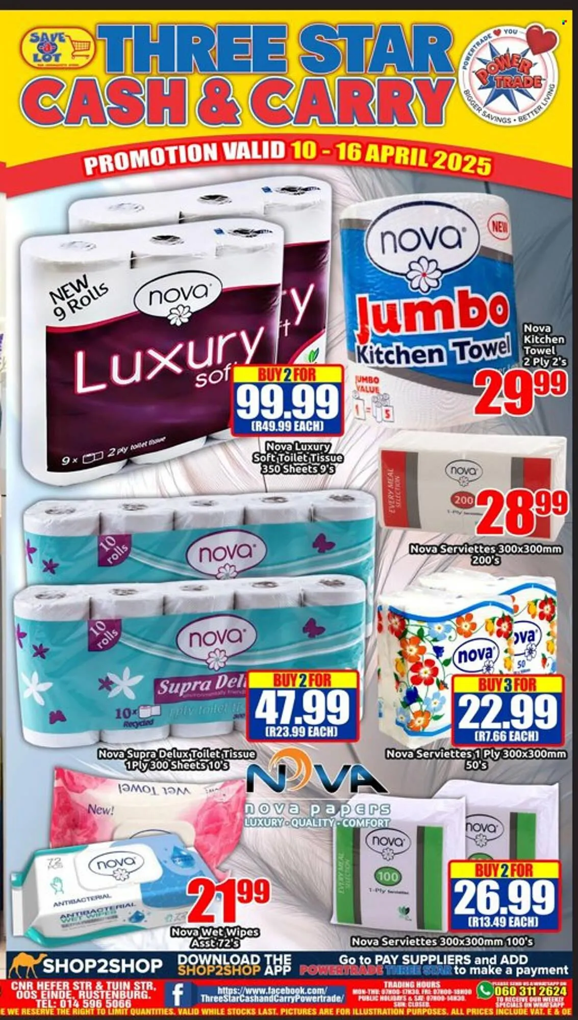 Three Star Cash and Carry catalogue from 10 April to 16 April 2025 - Catalogue Page 4