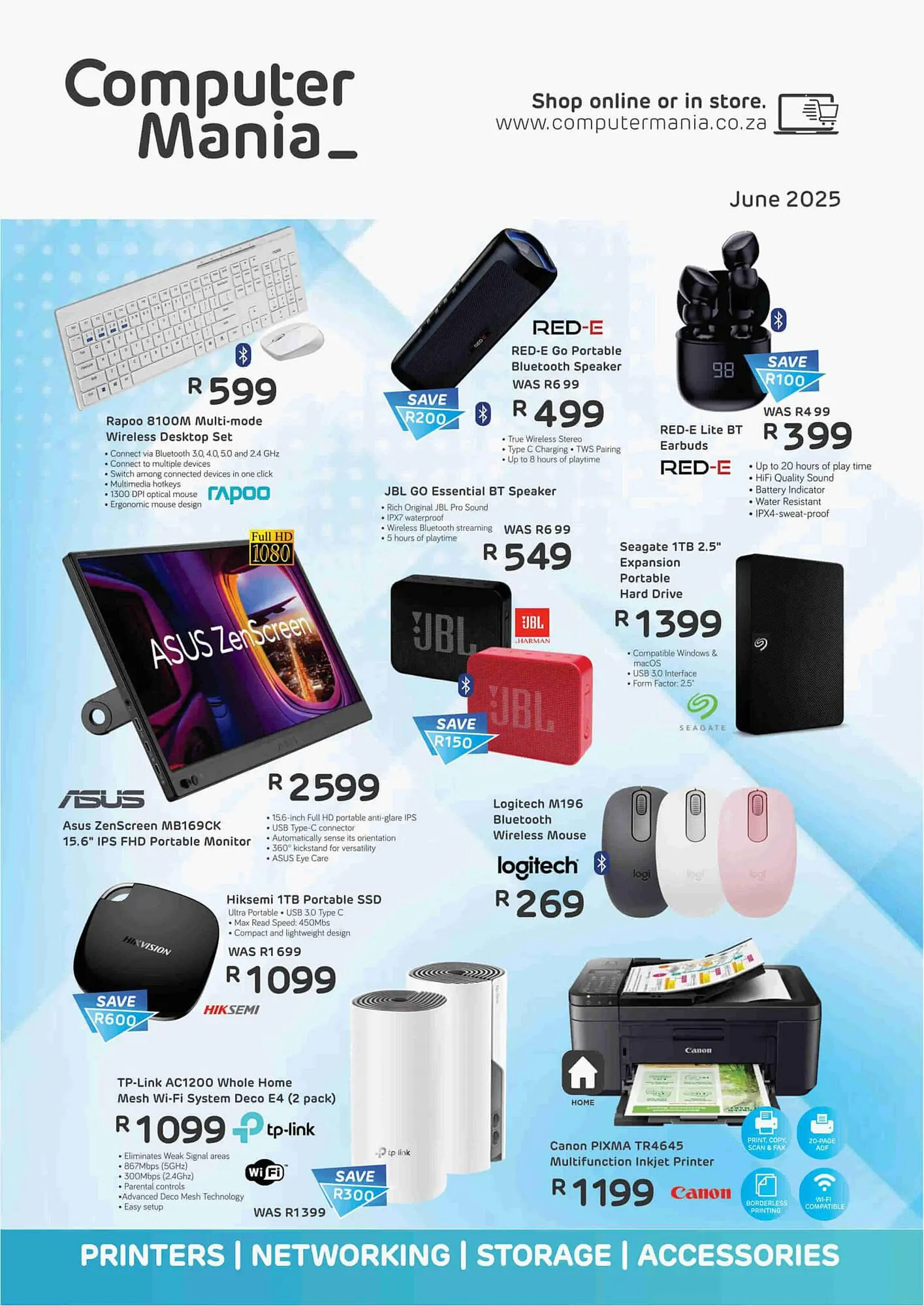 Computer Mania catalogue from 1 June to 30 June 2025 - Catalogue Page 1