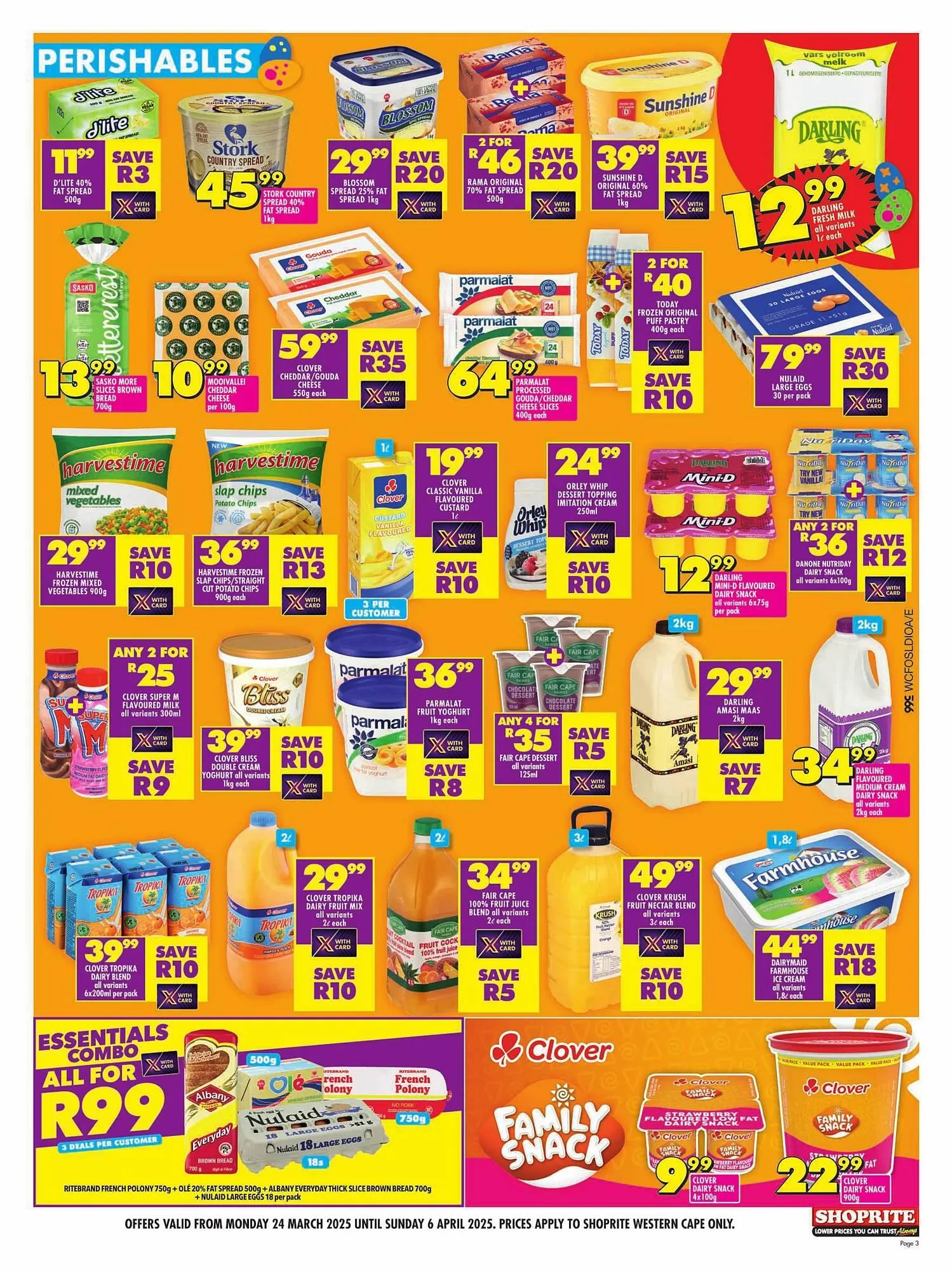 Shoprite catalogue from 24 March to 6 April 2025 - Catalogue Page 3