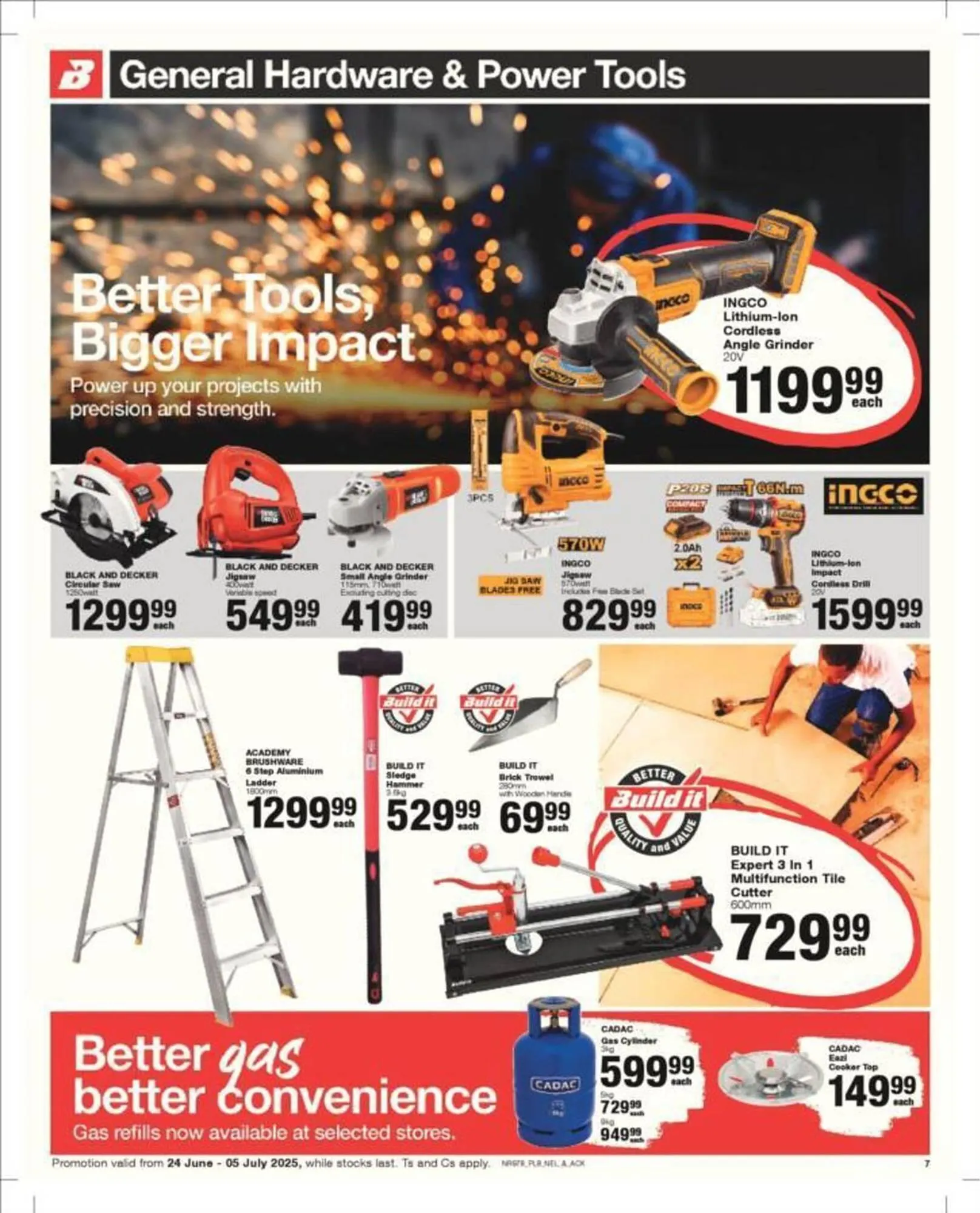Build It catalogue from 24 June to 5 July 2025 - Catalogue Page 7