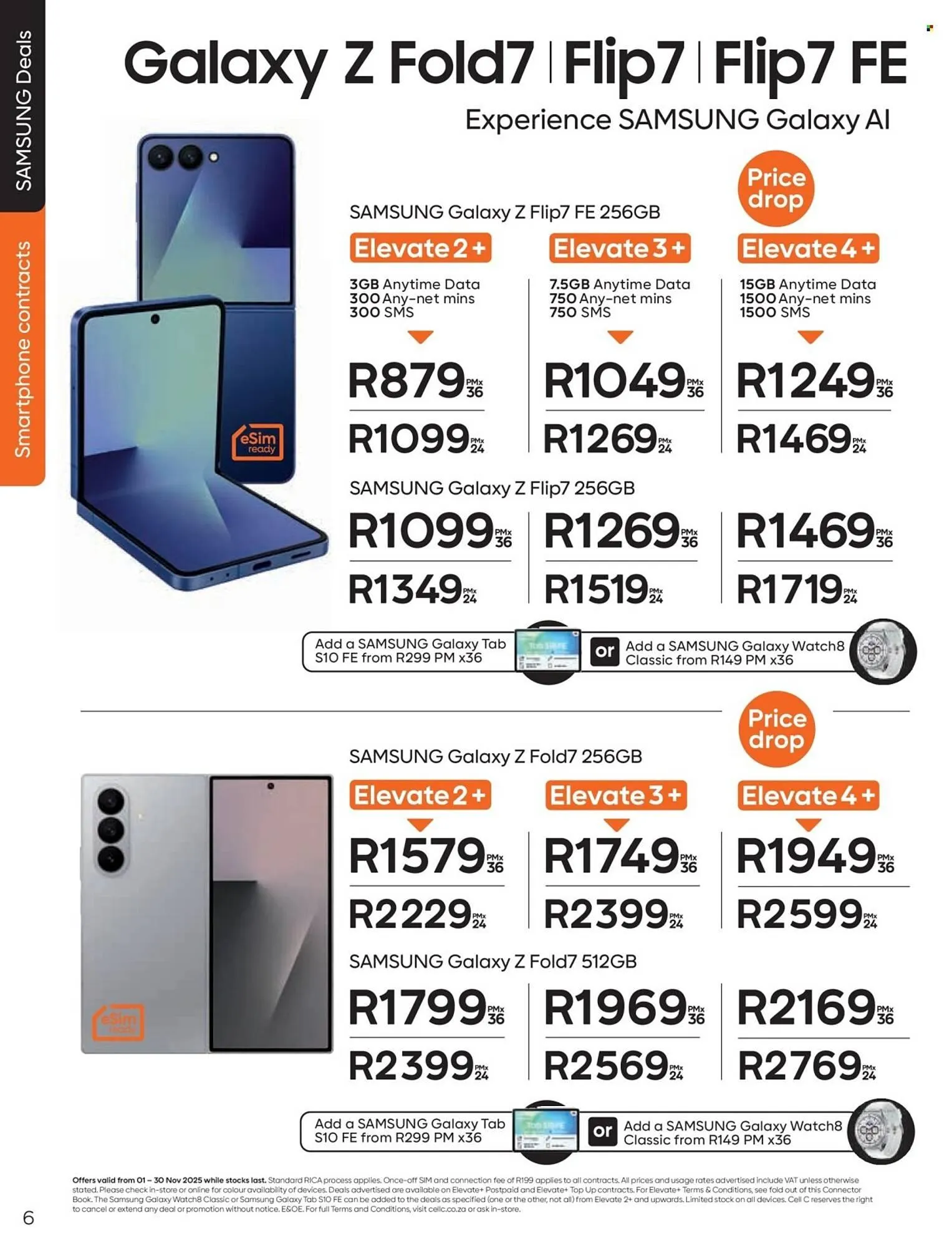 Cell C catalogue from 1 November to 30 November 2025 - Catalogue Page 8