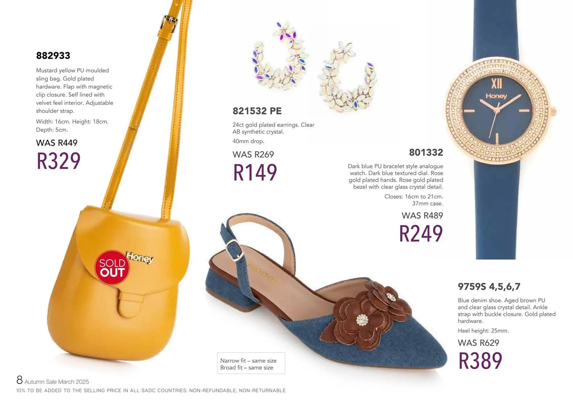 Honey Fashion Accessories catalogue from 6 June to 12 June 2025 - Catalogue Page 10