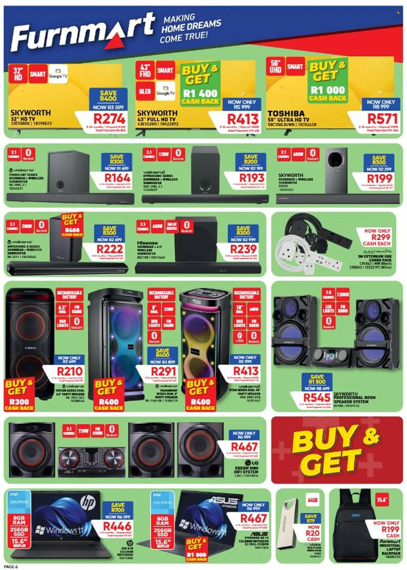 Furnmart catalogue from 11 August to 14 September 2025 - Catalogue Page 6