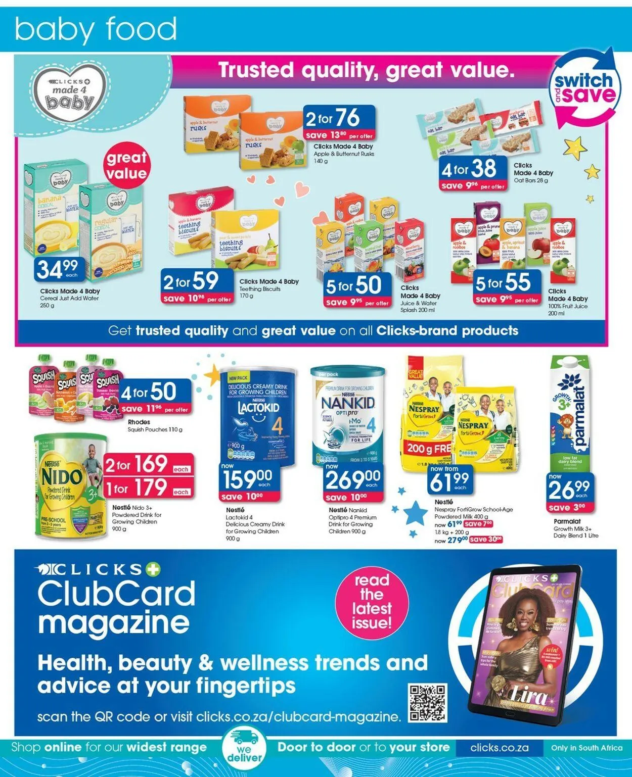 Clicks Current catalogue from 15 July to 29 July 2025 - Catalogue Page 34