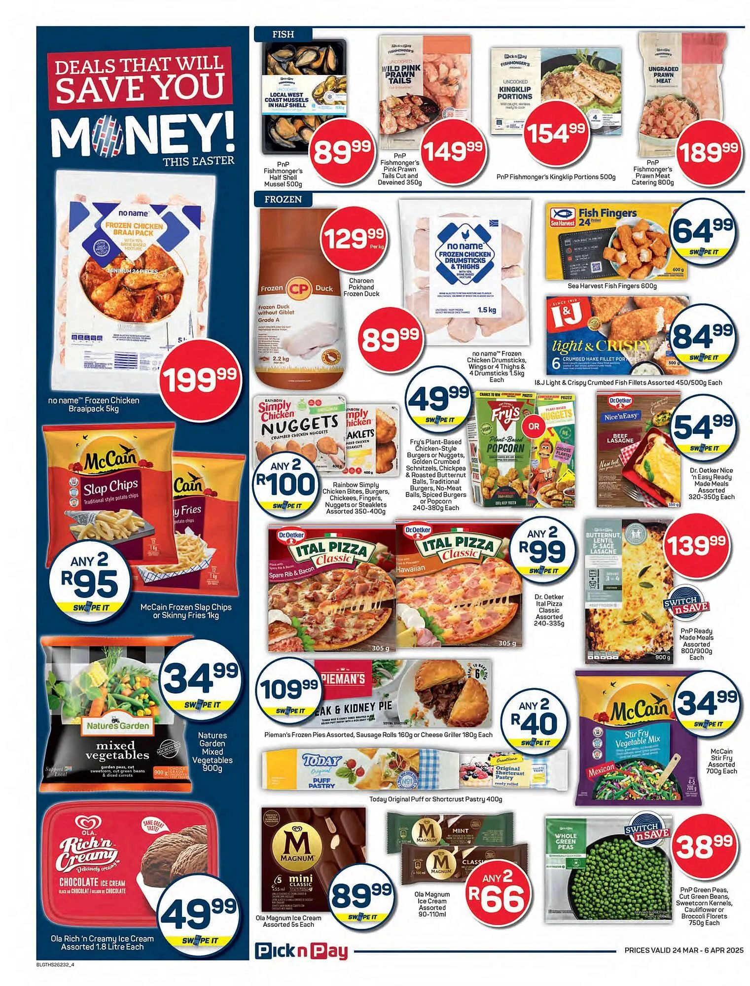 Pick n Pay catalogue from 24 March to 6 April 2025 - Catalogue Page 4